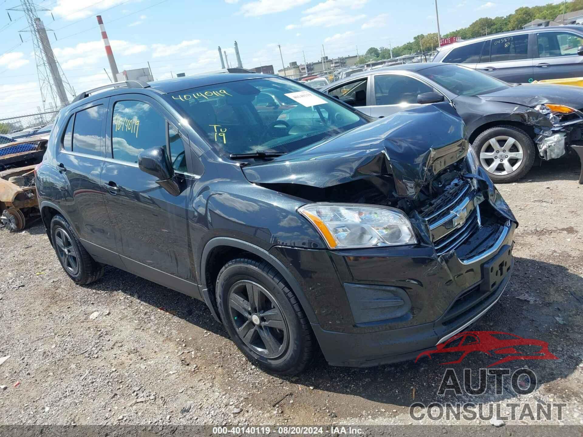 CHEVROLET TRAX 2016 - KL7CJLSB5GB588581