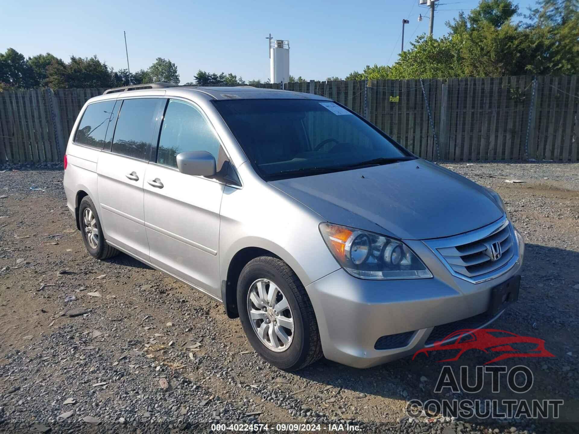 HONDA ODYSSEY 2009 - 5FNRL38709B049084