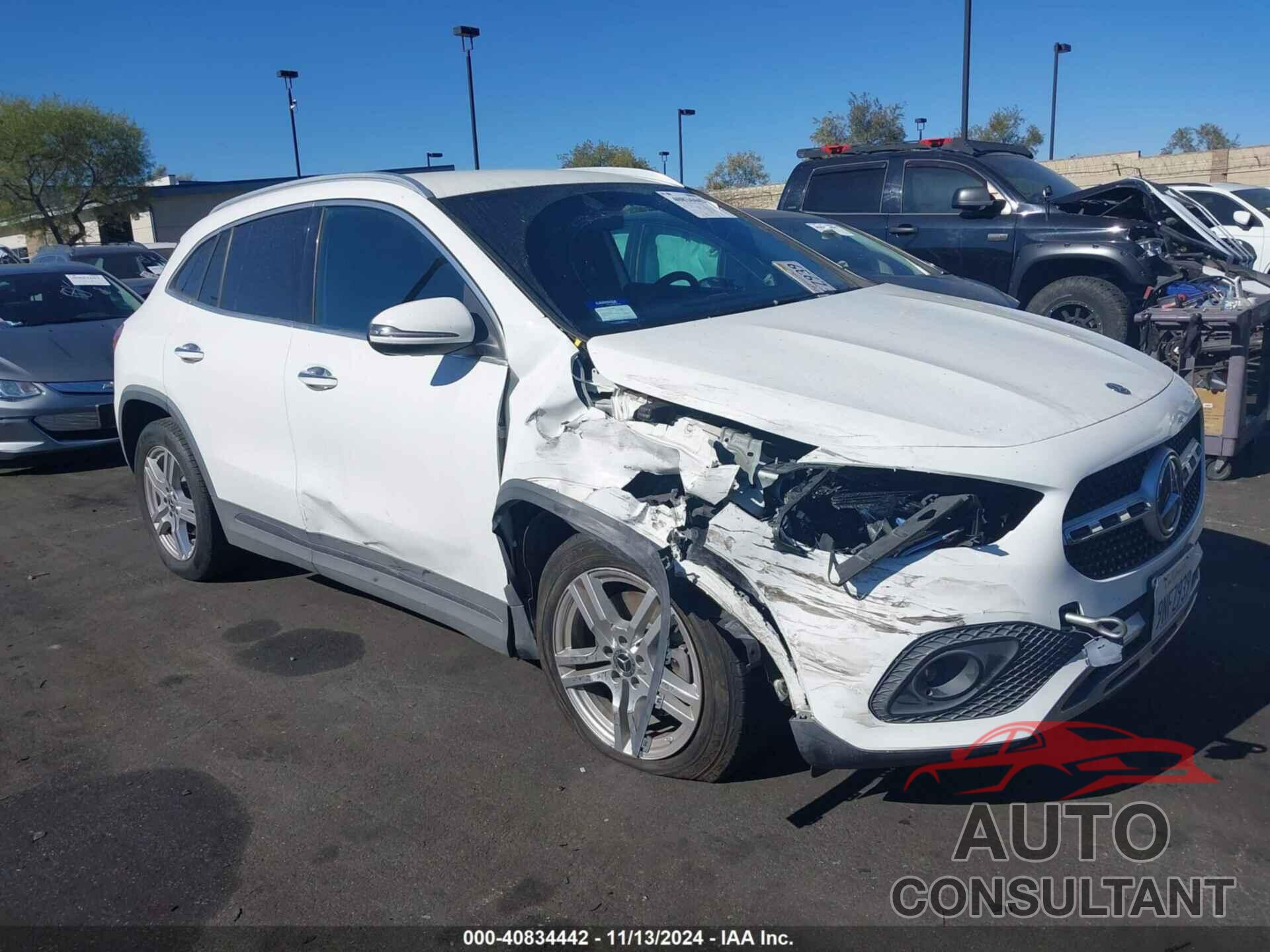 MERCEDES-BENZ GLA 250 2021 - W1N4N4GB6MJ125448