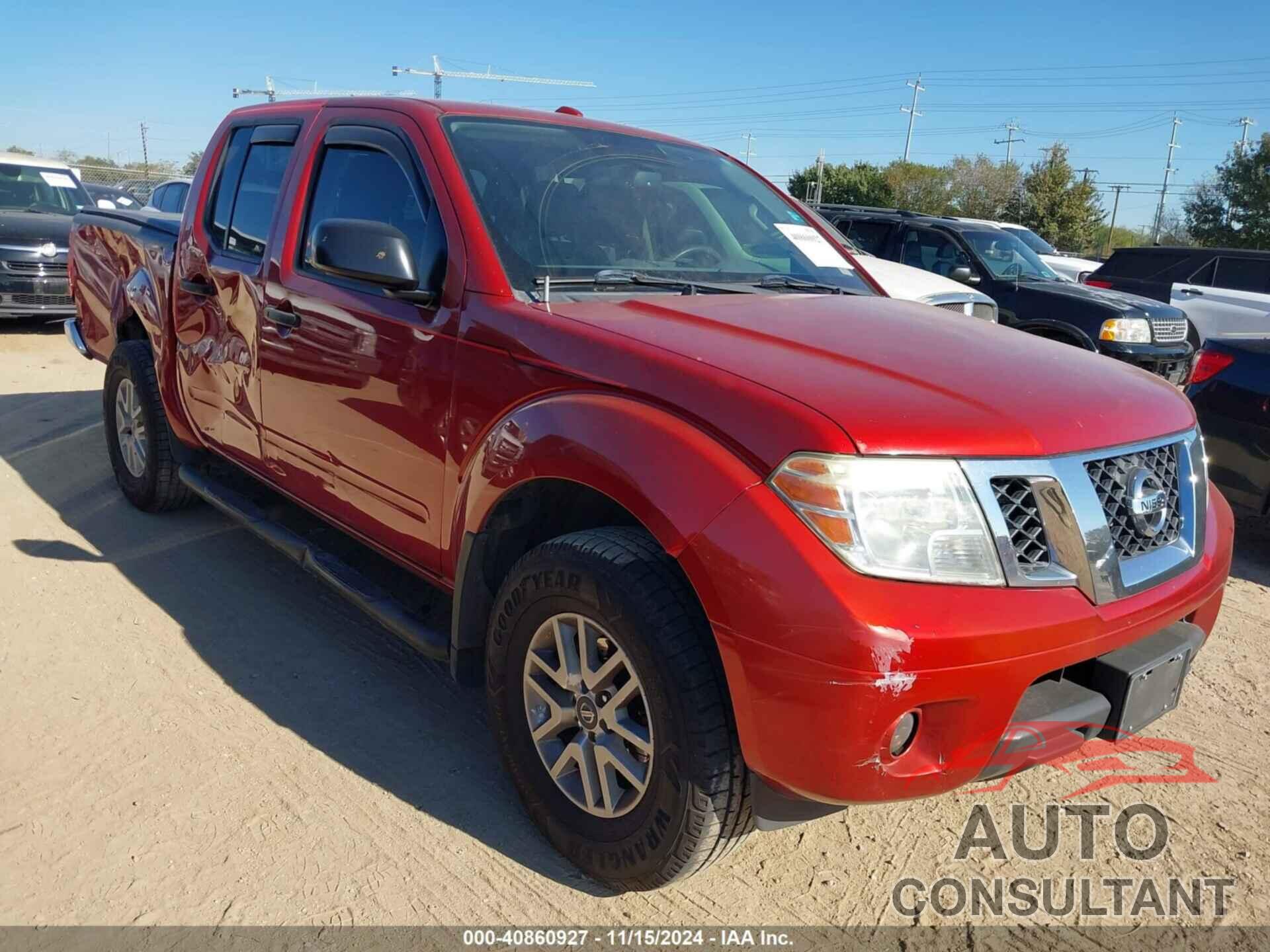 NISSAN FRONTIER 2016 - 1N6AD0ER9GN745596