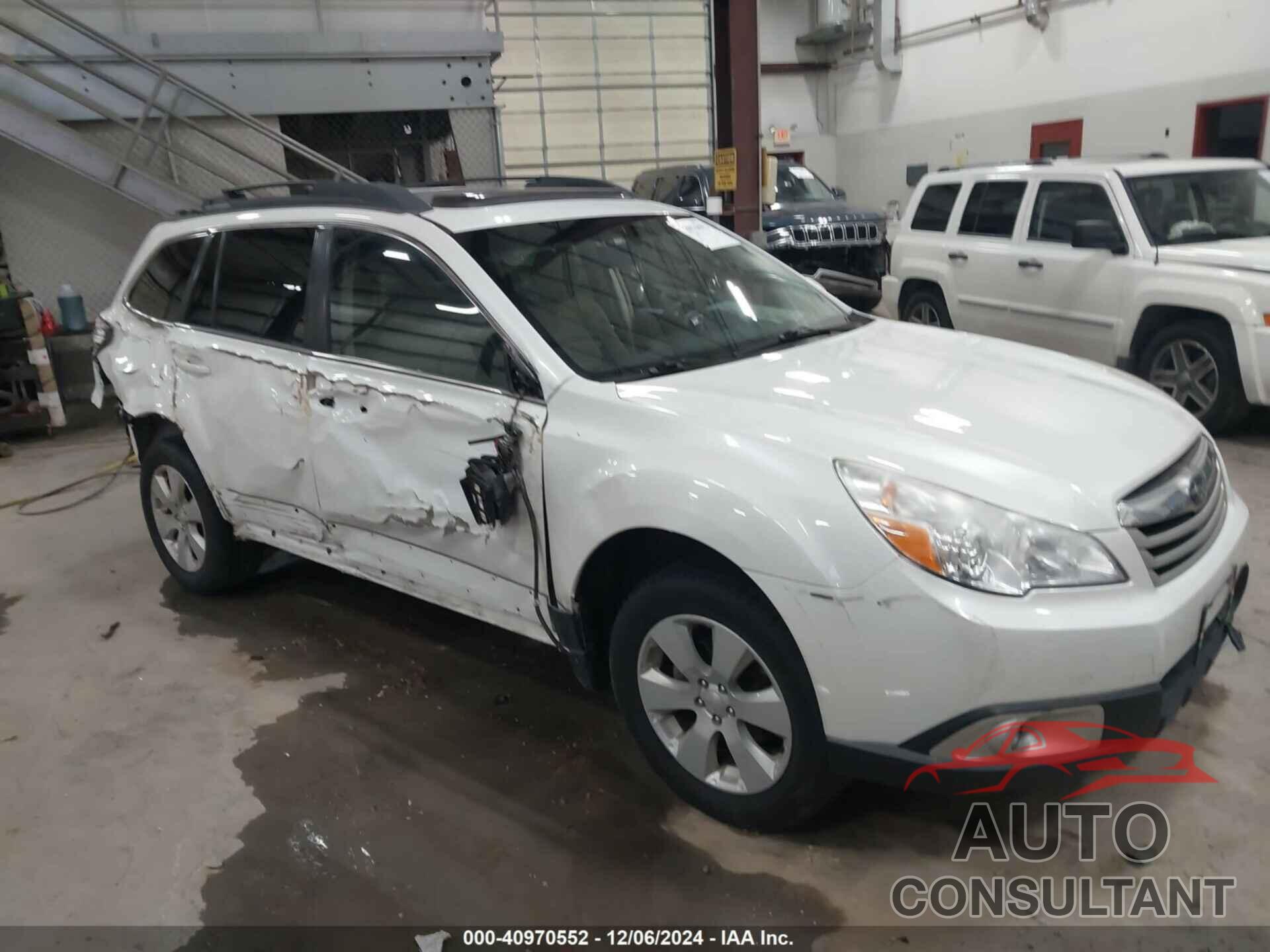 SUBARU OUTBACK 2012 - 4S4BRBGC0C3262576