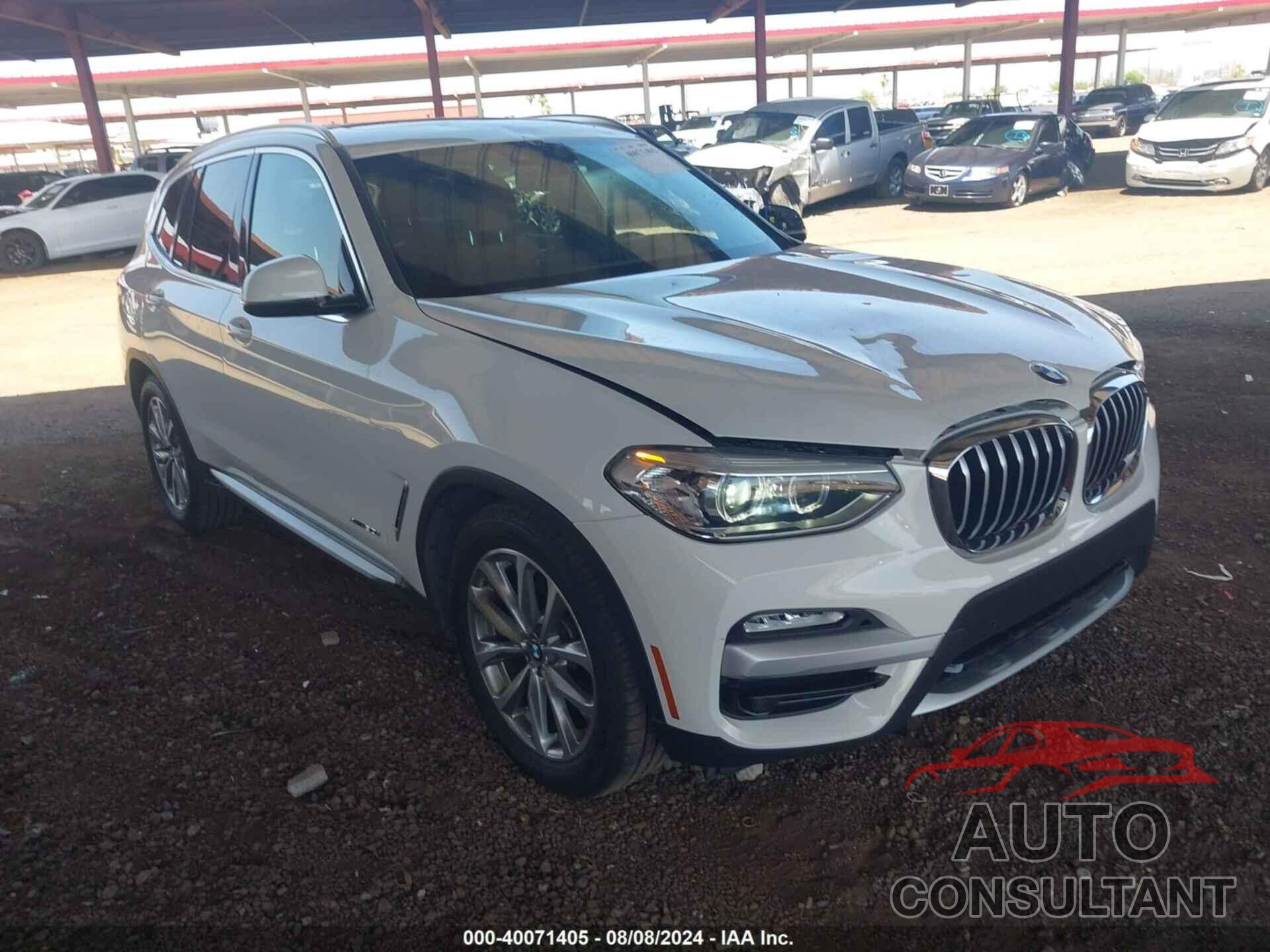 BMW X3 2018 - 5UXTR9C57JLD59748