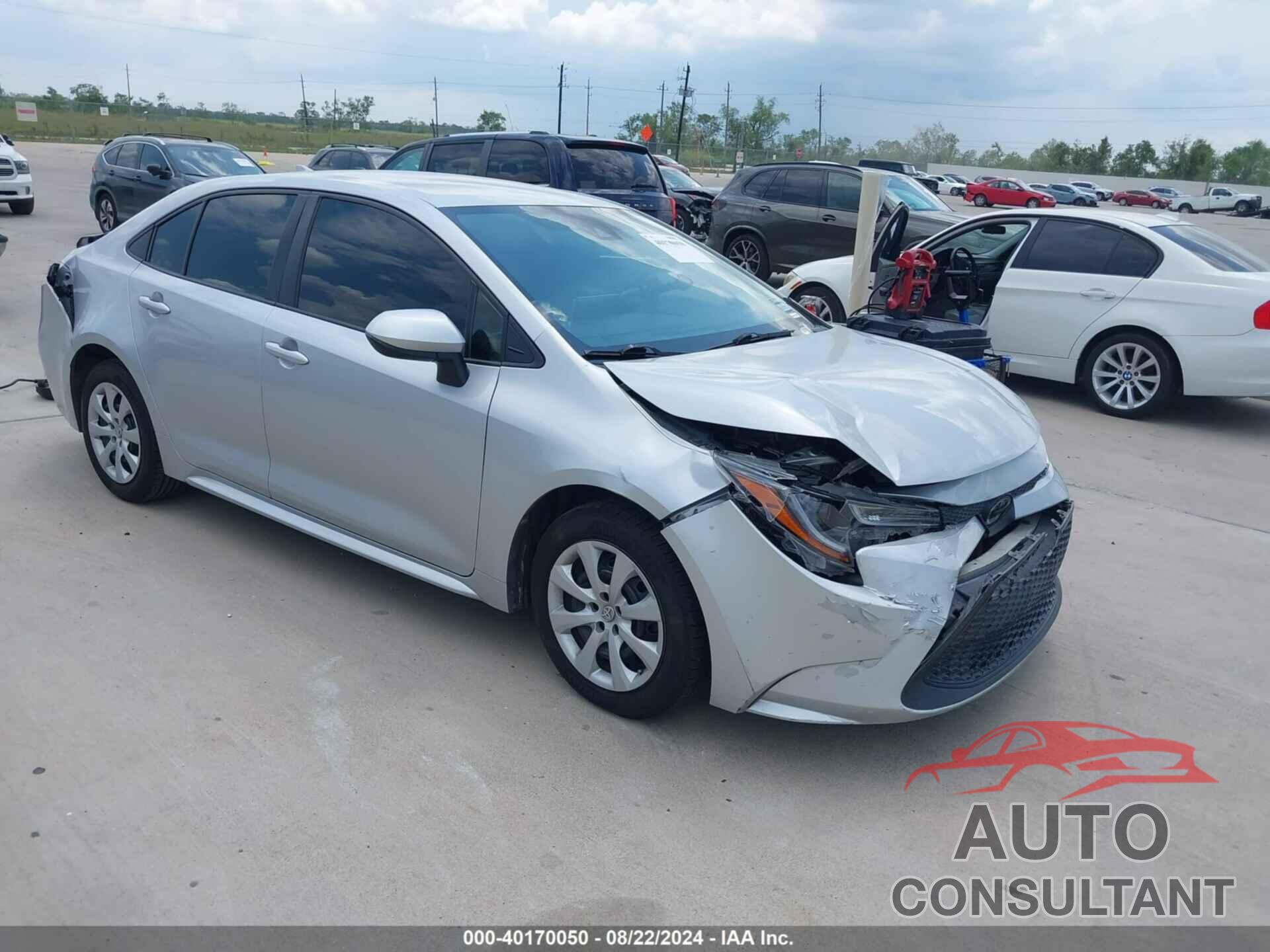 TOYOTA COROLLA 2020 - JTDEPRAE3LJ099234