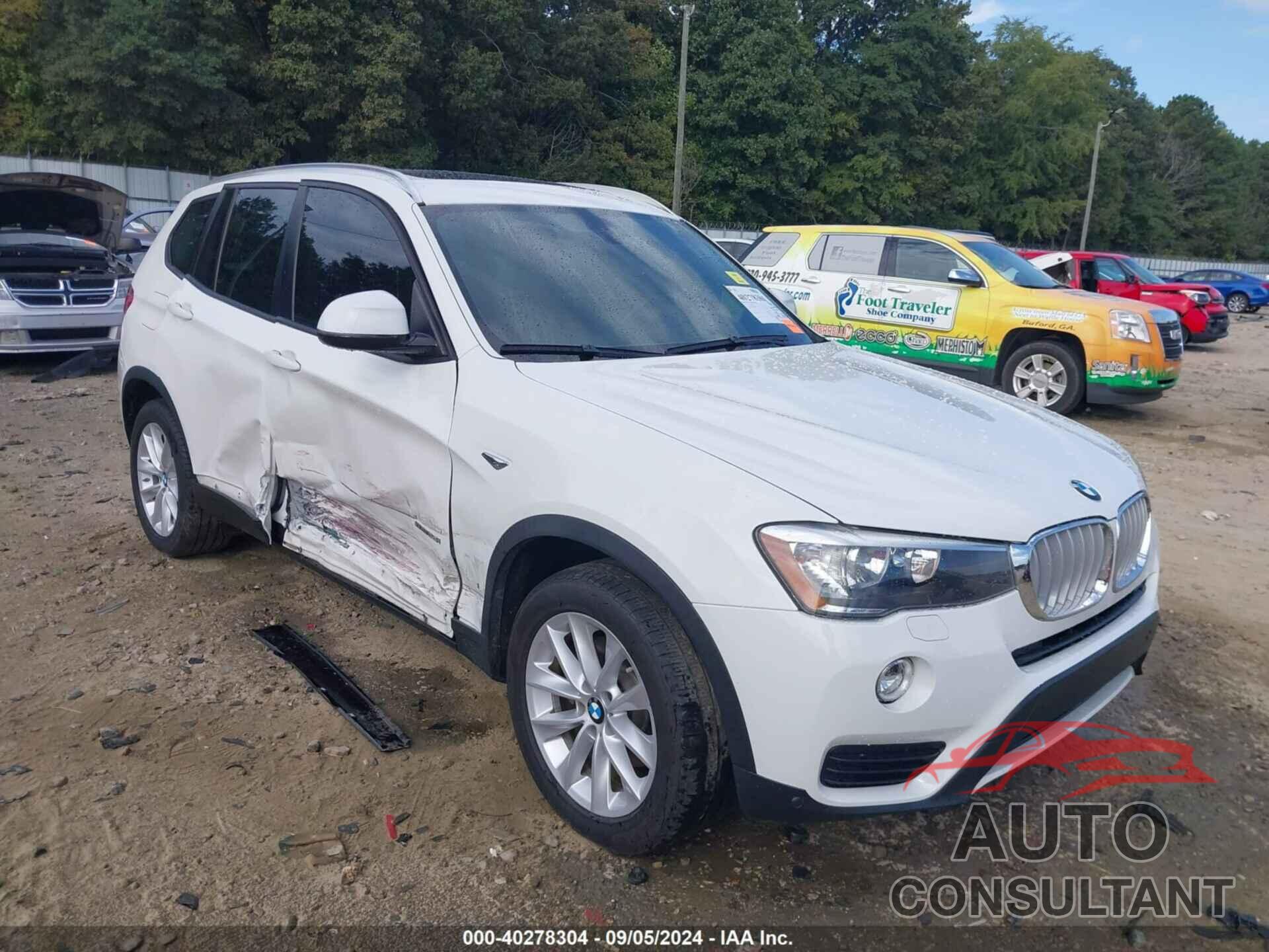 BMW X3 2017 - 5UXWZ7C5XH0U46005