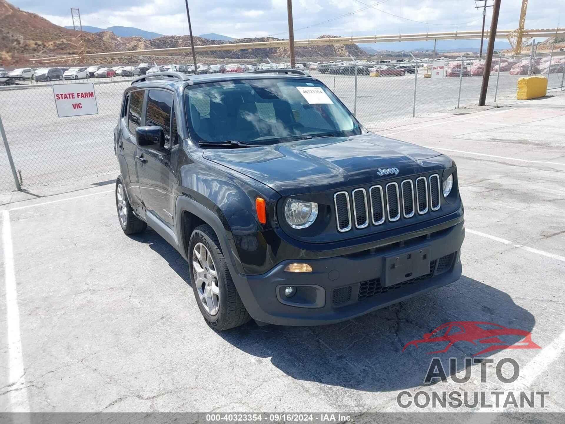 JEEP RENEGADE 2017 - ZACCJABB2HPE44629