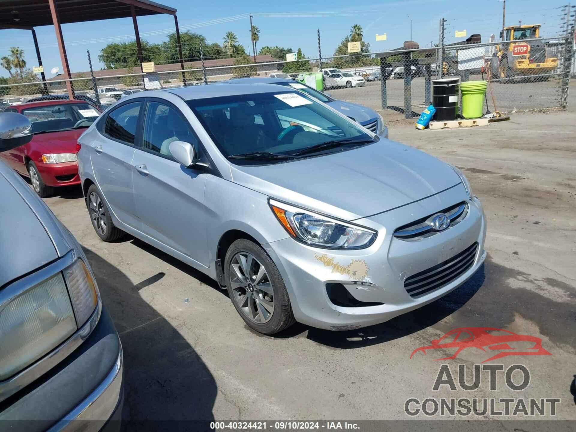 HYUNDAI ACCENT 2017 - KMHCT4AE8HU327378