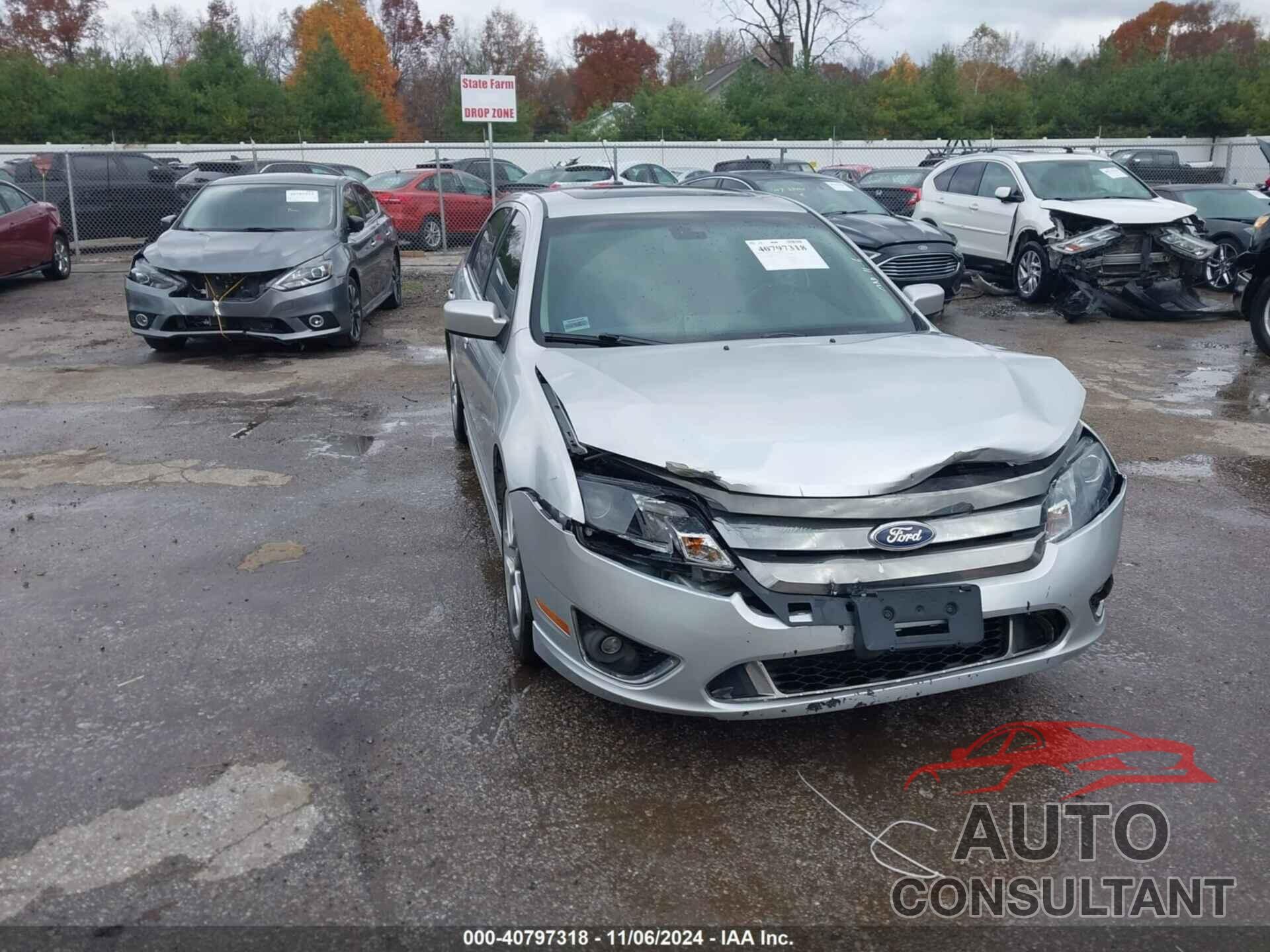 FORD FUSION 2011 - 3FAHP0KC6BR159538