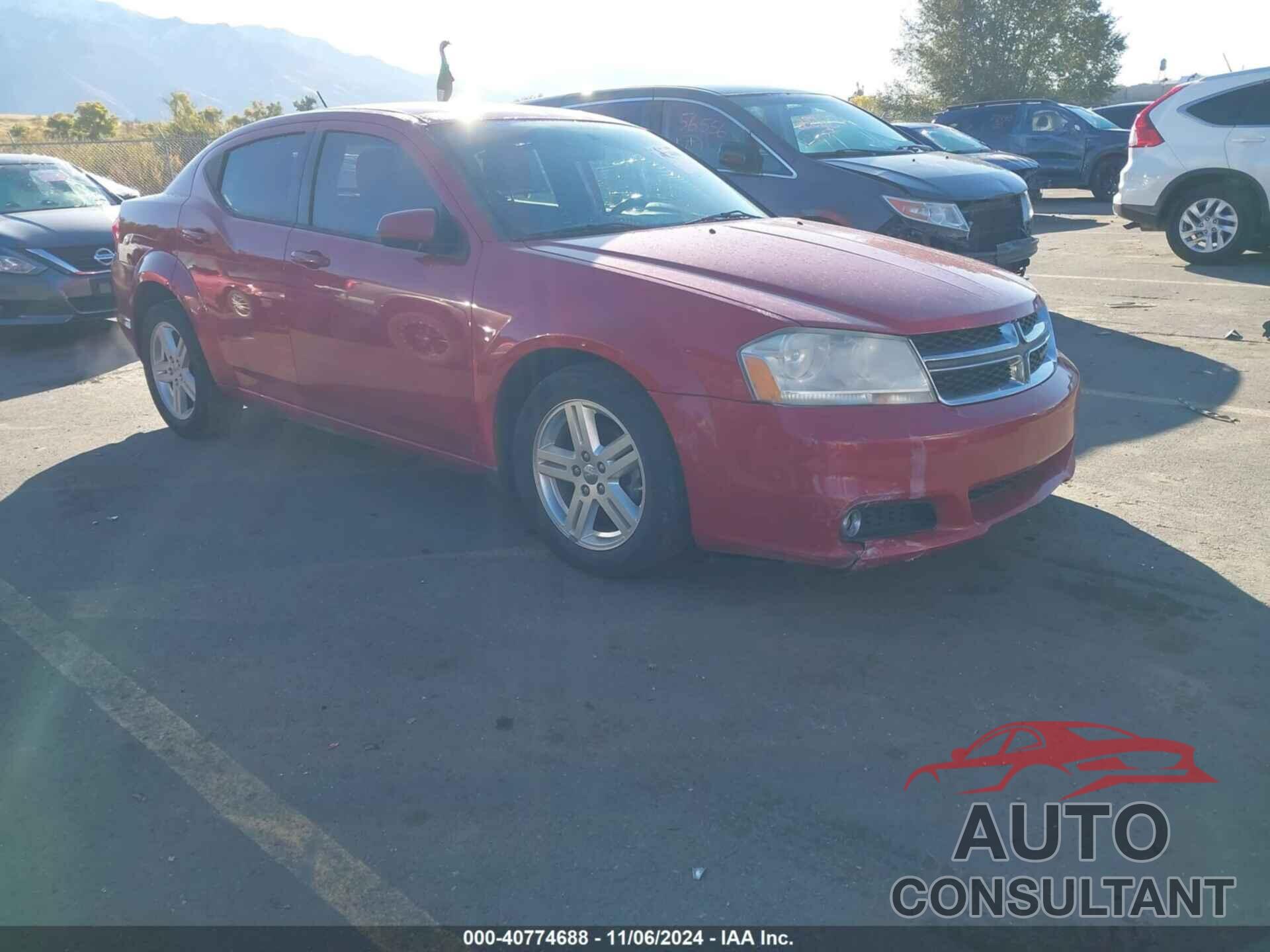DODGE AVENGER 2014 - 1C3CDZCB7EN163620