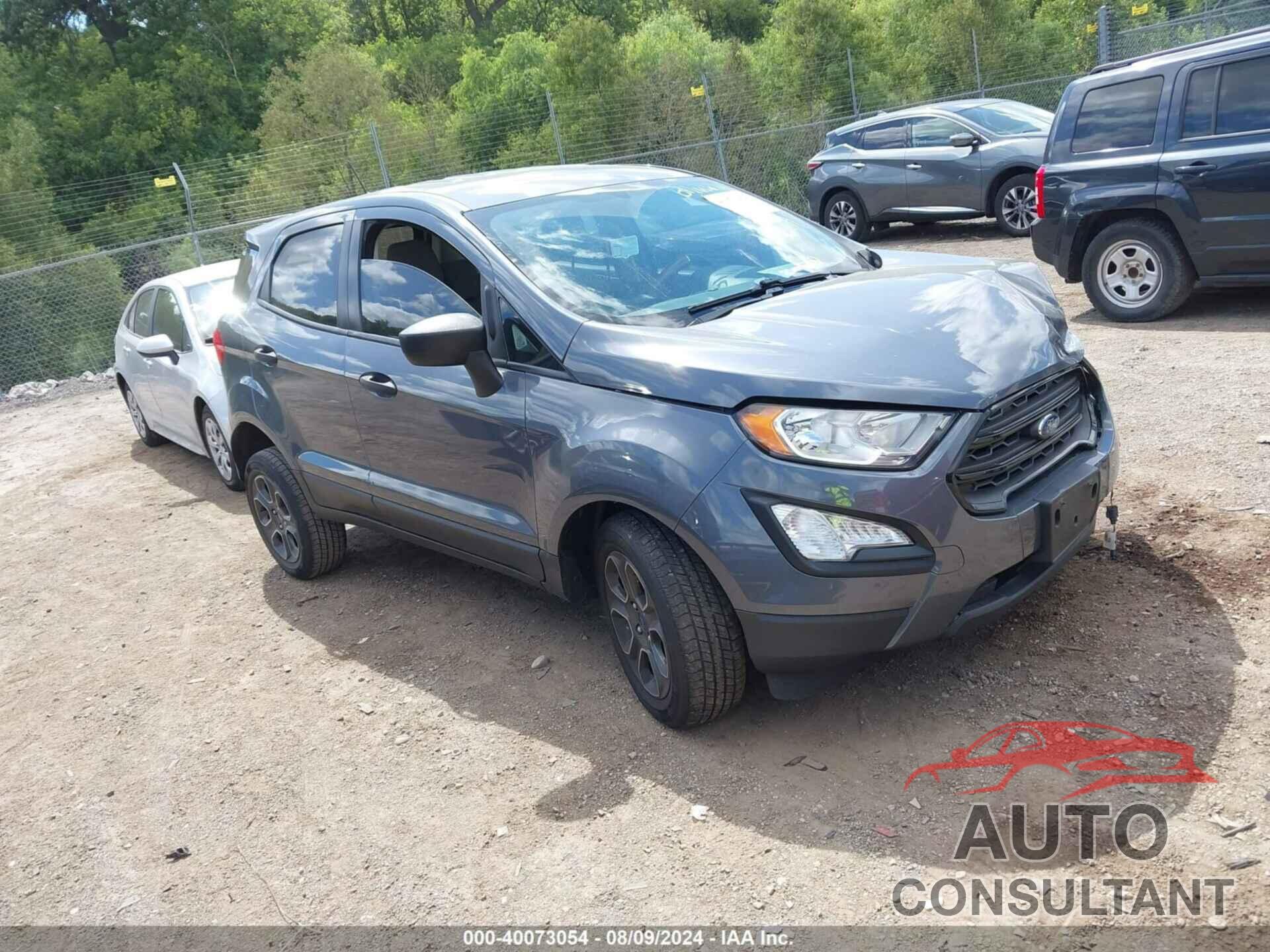 FORD ECOSPORT 2018 - MAJ6P1SL7JC179095