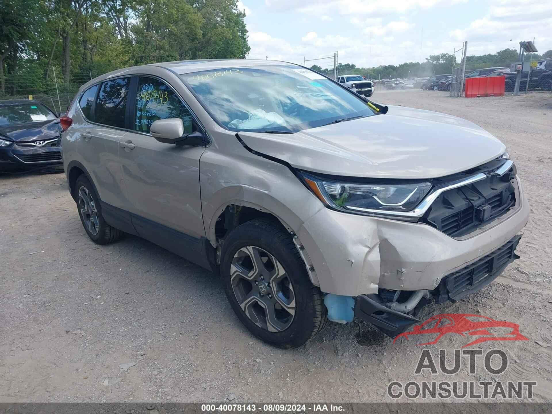 HONDA CR-V 2018 - 5J6RW2H83JL014027