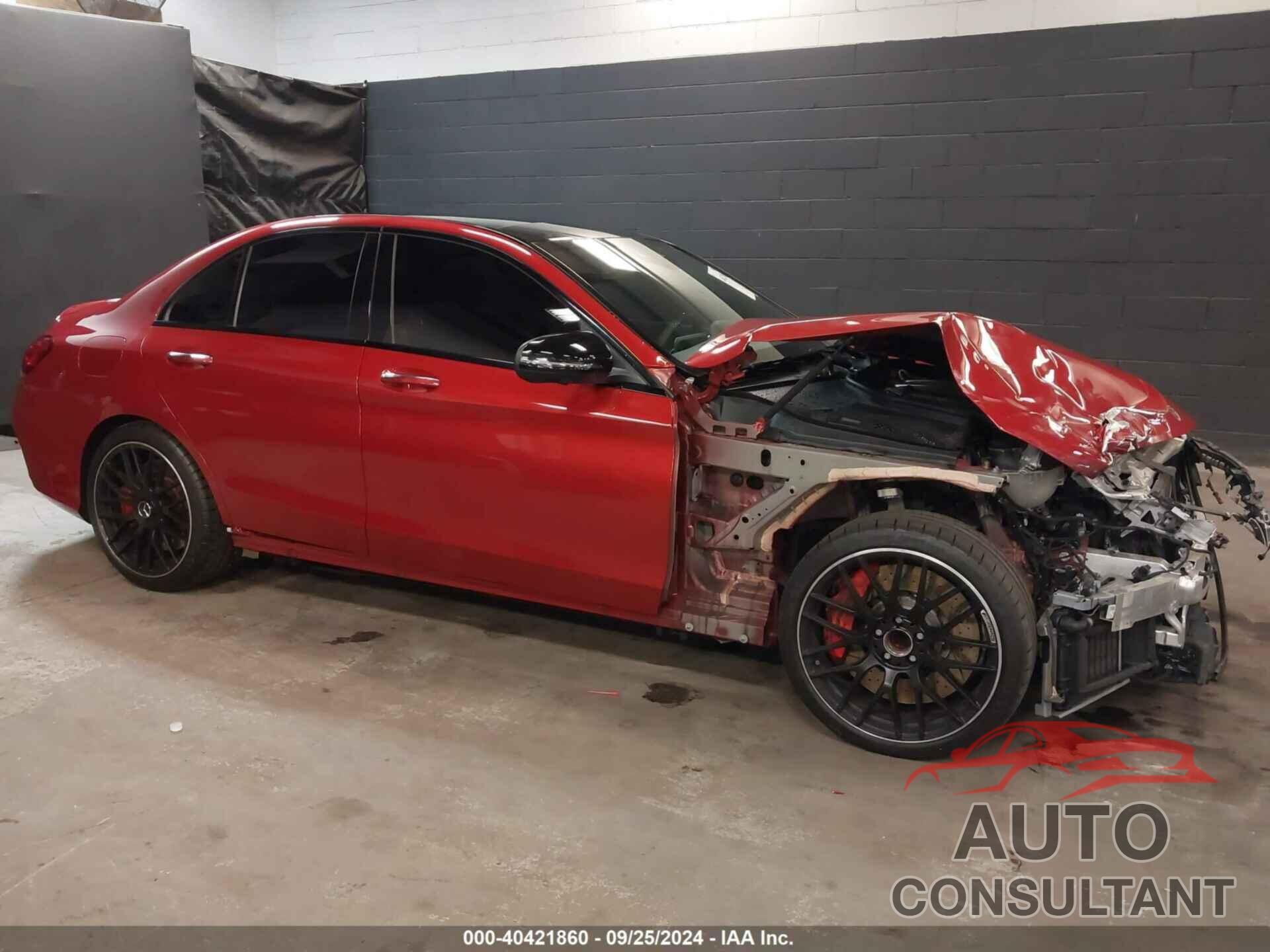 MERCEDES-BENZ AMG C 63 2021 - W1KWF8HB7MR622812