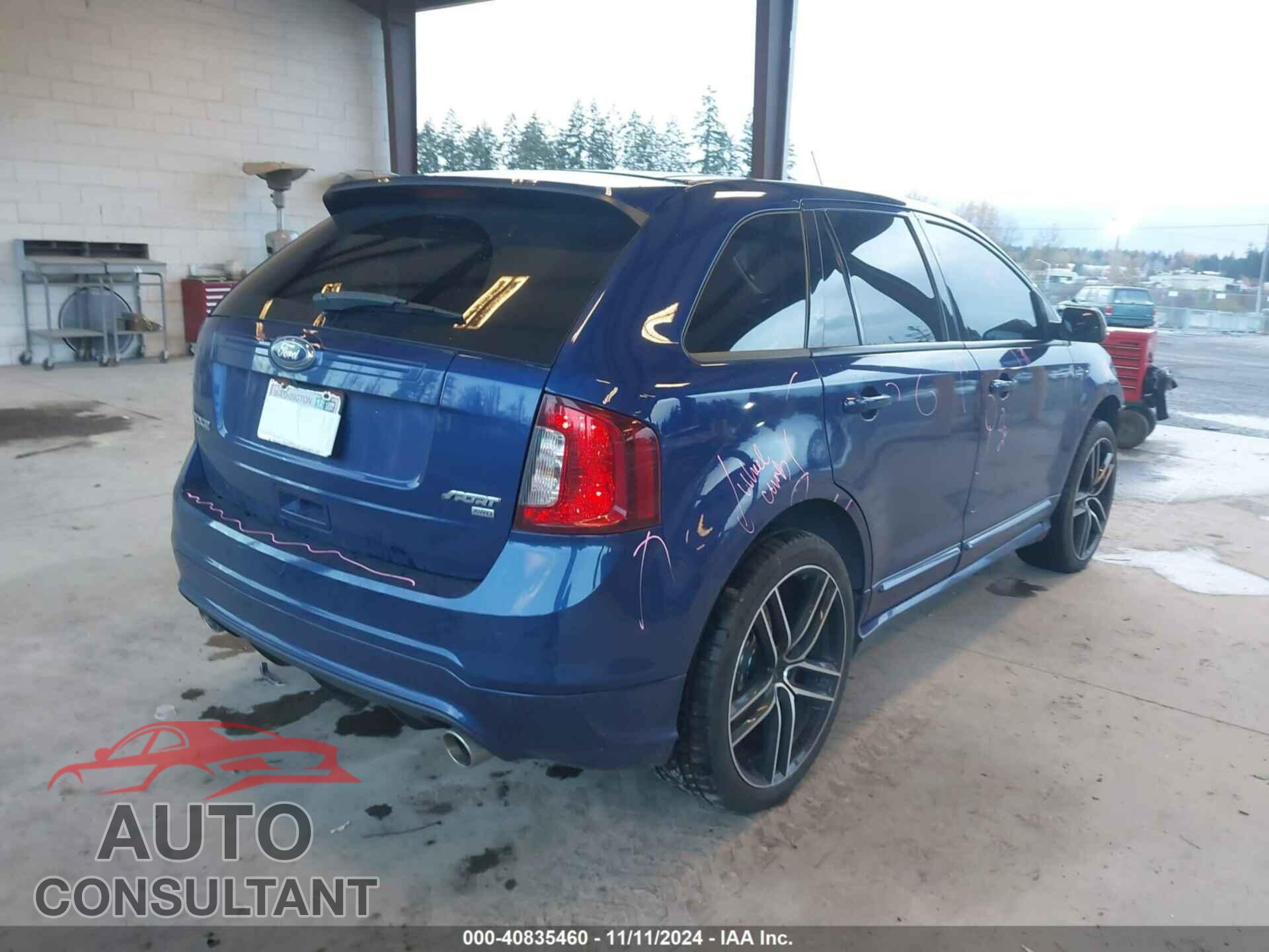 FORD EDGE 2013 - 2FMDK4AK8DBA49921