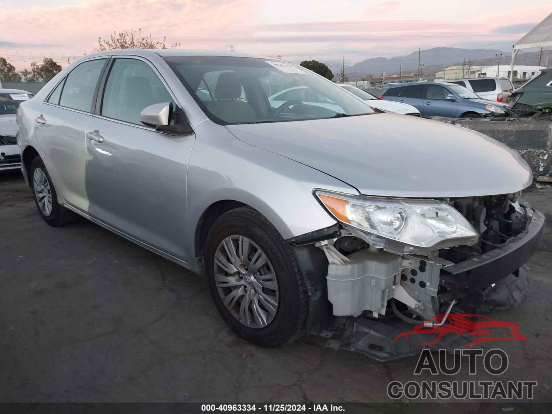 TOYOTA CAMRY 2013 - 4T4BF1FK1DR286463