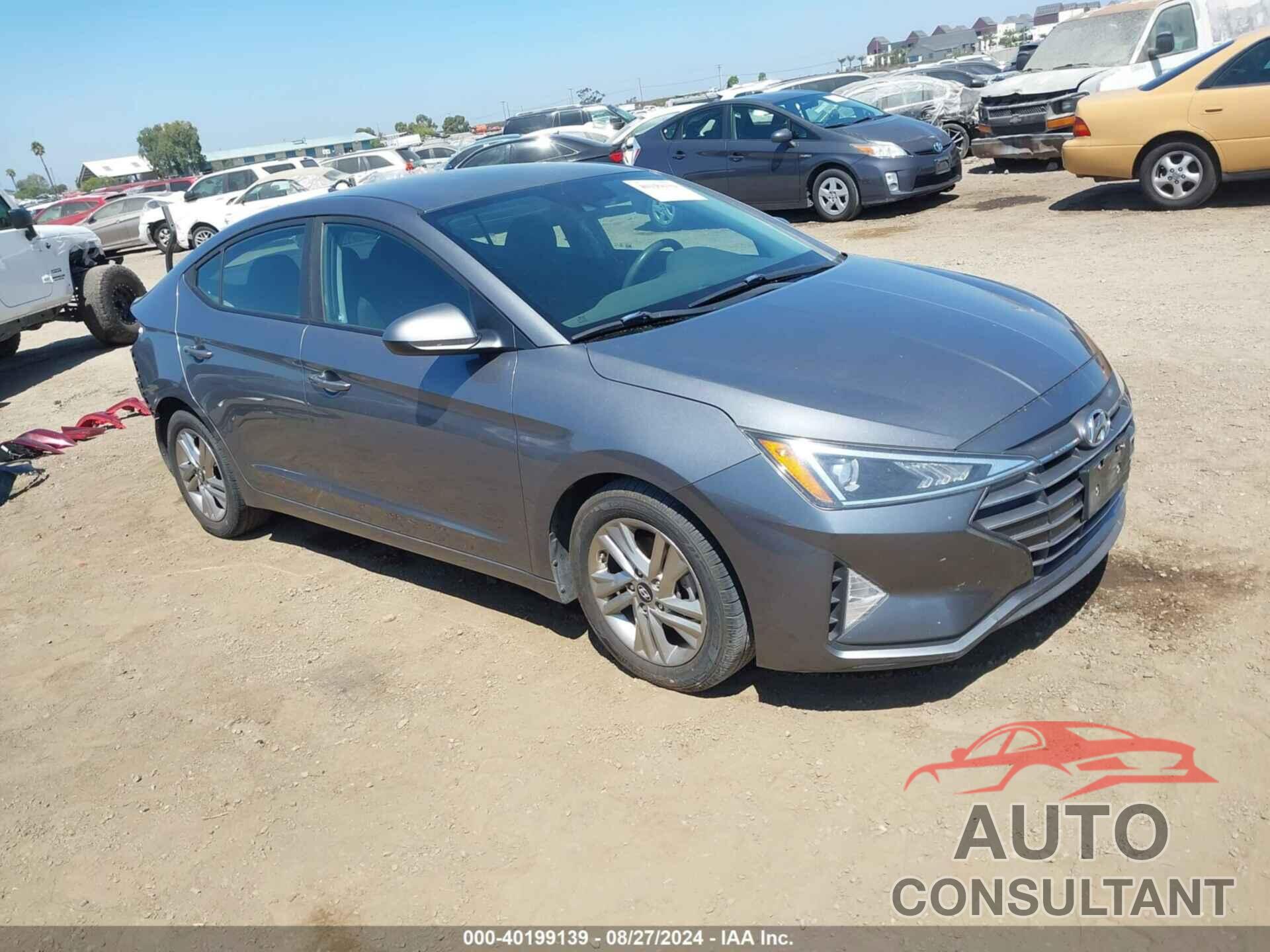 HYUNDAI ELANTRA 2019 - 5NPD84LF8KH441060