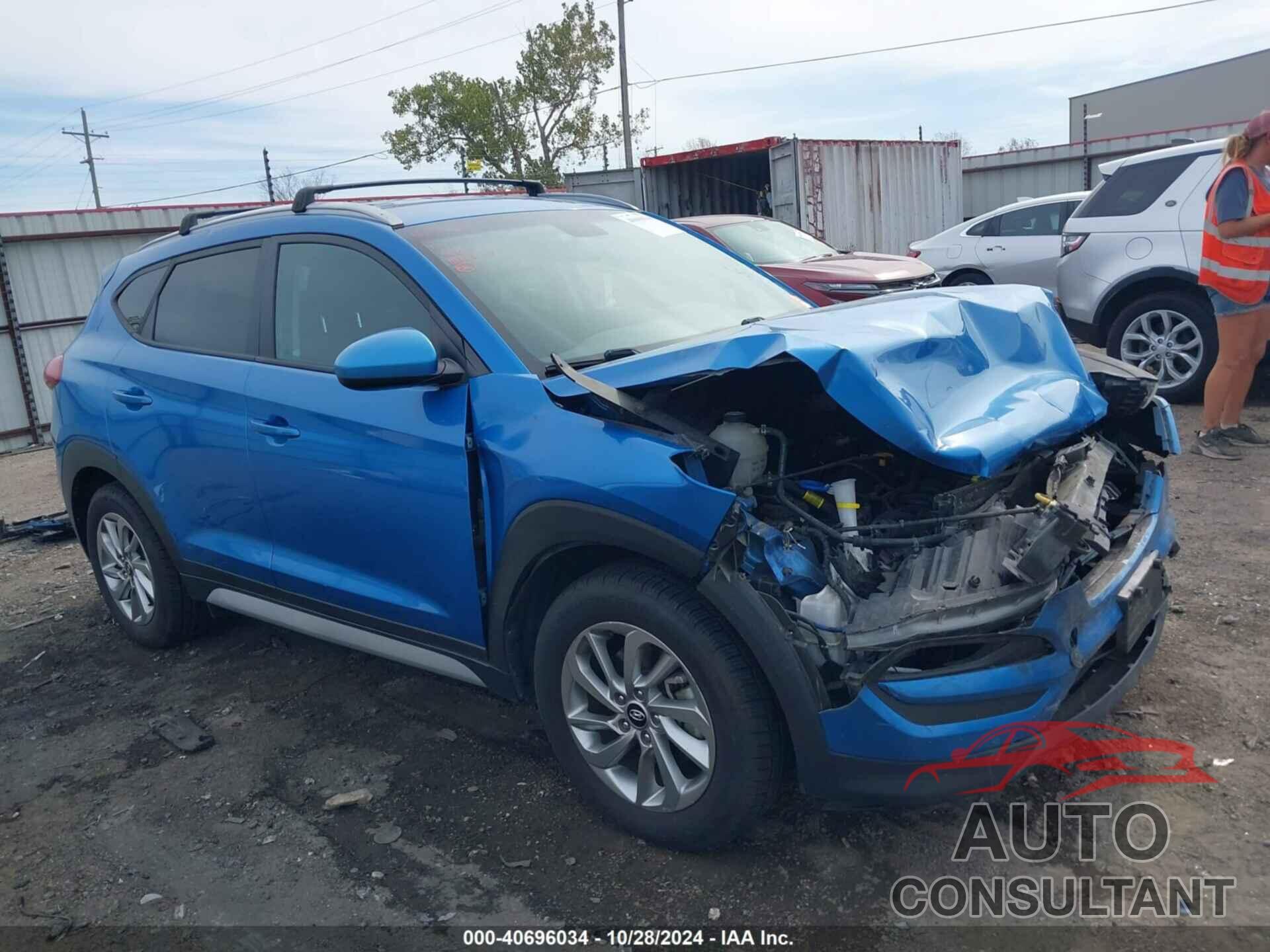 HYUNDAI TUCSON 2018 - KM8J3CA49JU699973