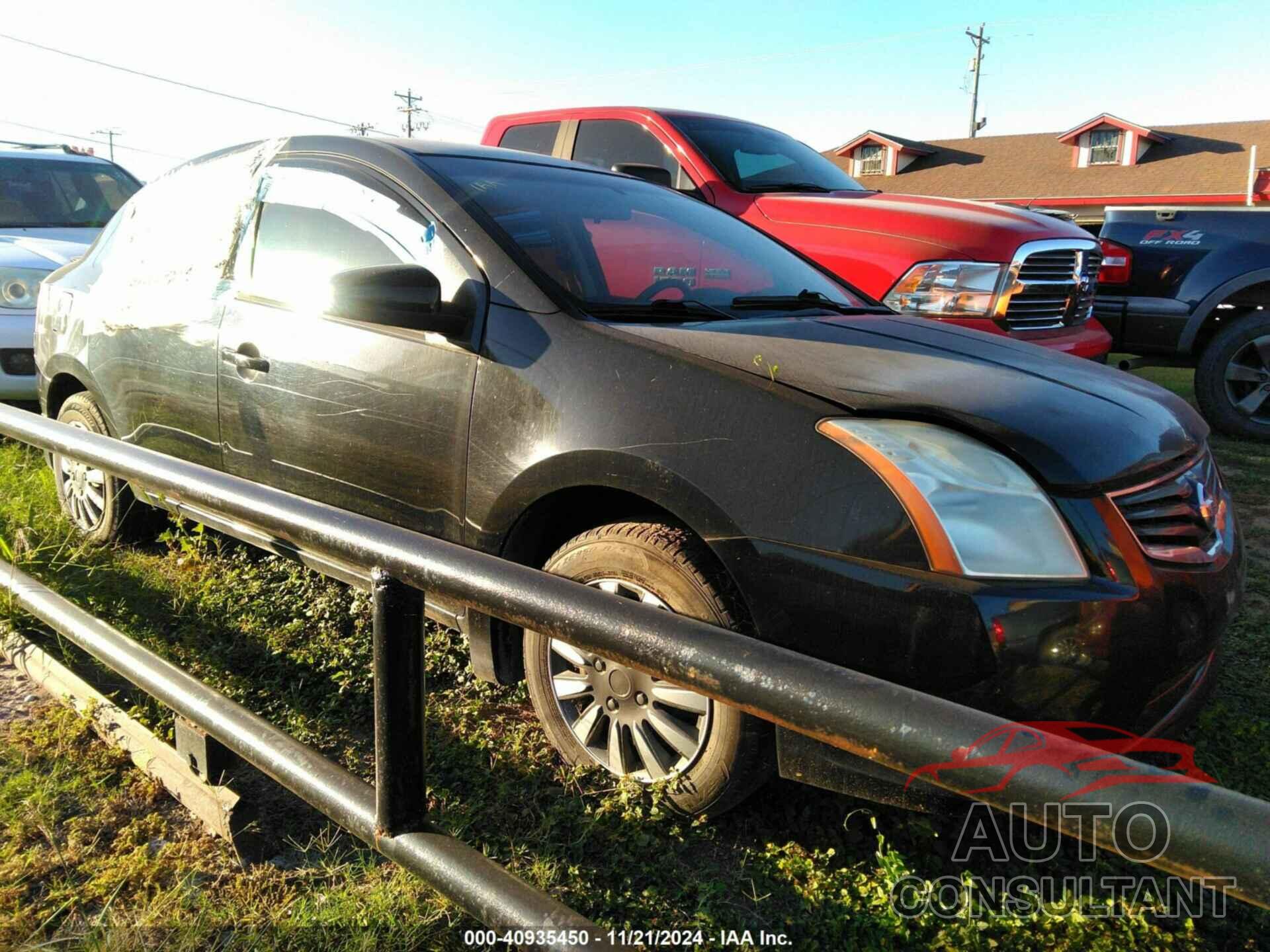 NISSAN SENTRA 2012 - 3N1AB6AP9CL756109