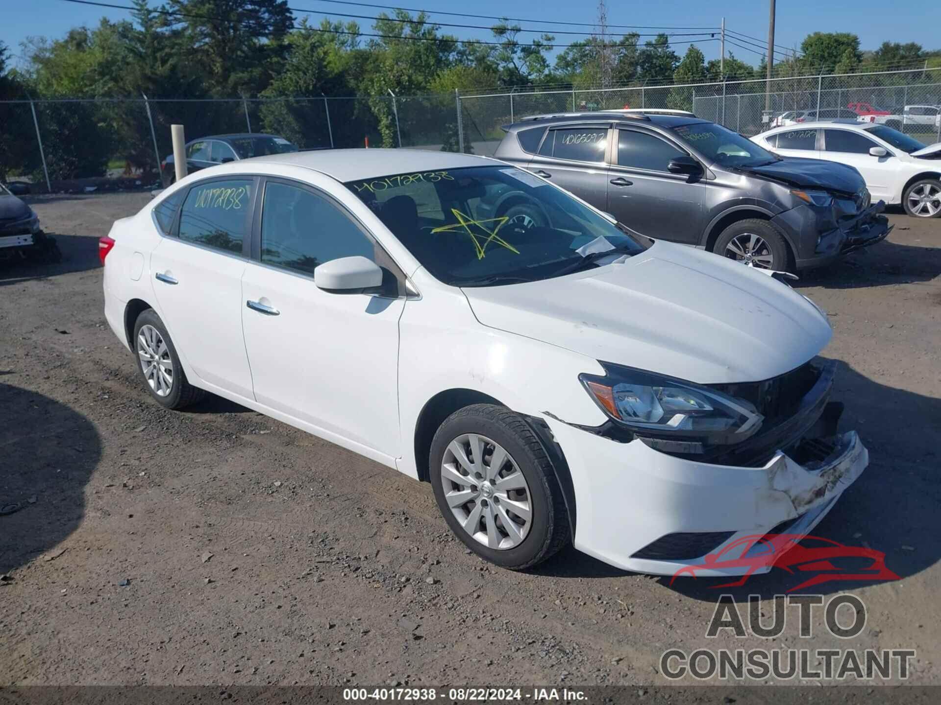 NISSAN SENTRA 2016 - 3N1AB7AP8GL646910