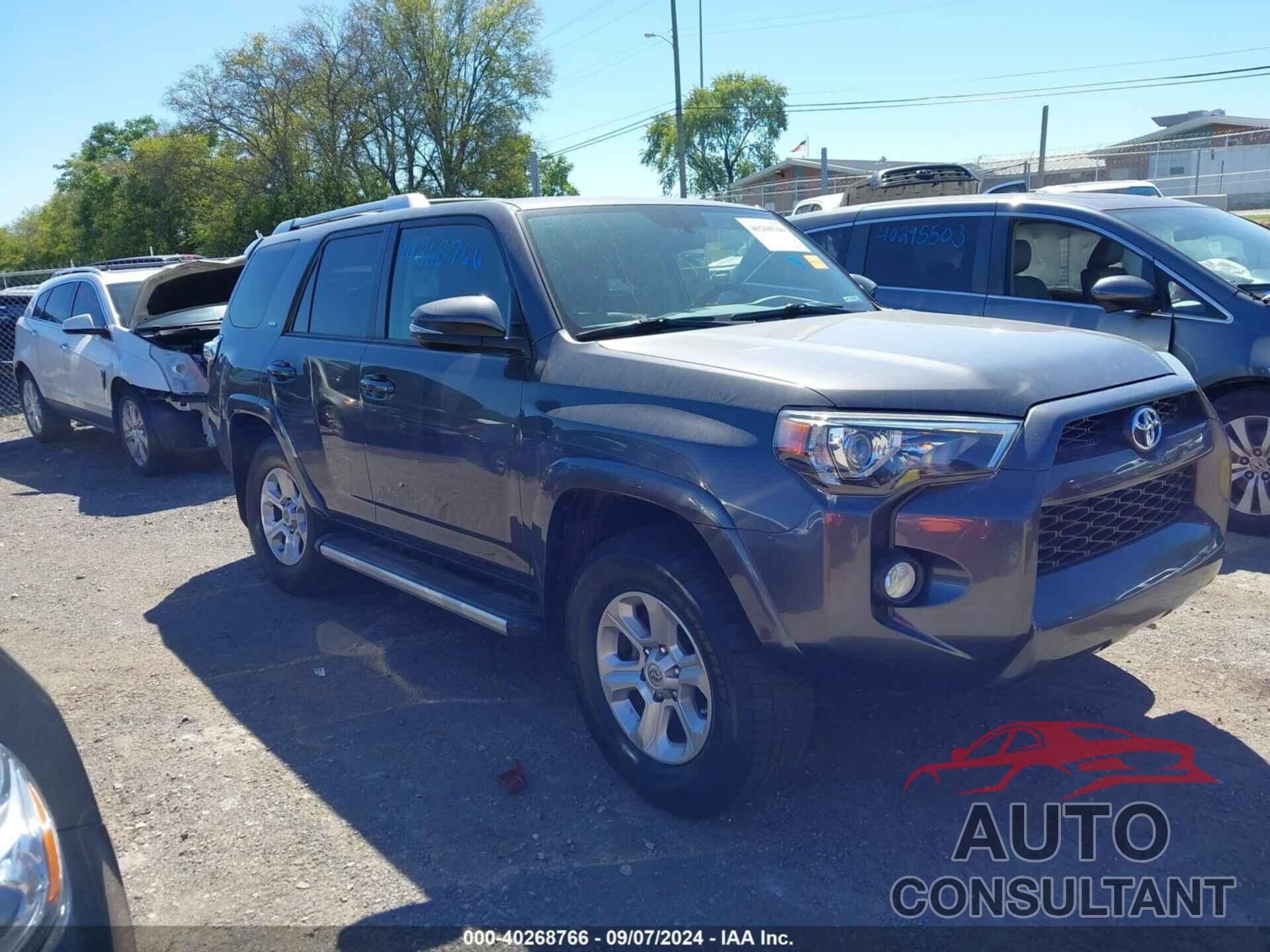 TOYOTA 4RUNNER 2018 - JTEBU5JR0J5598856