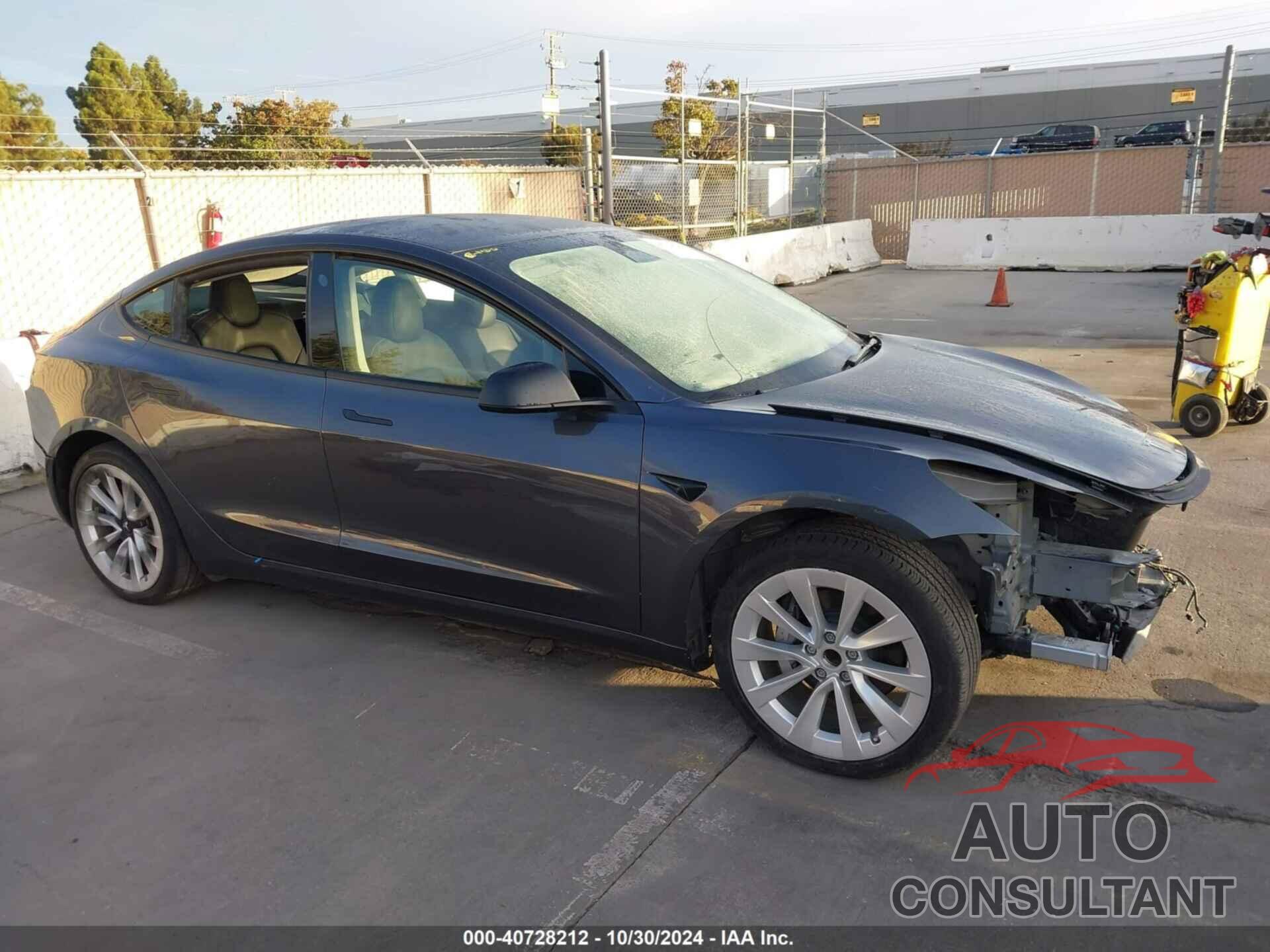 TESLA MODEL 3 2022 - 5YJ3E1EA5NF253376