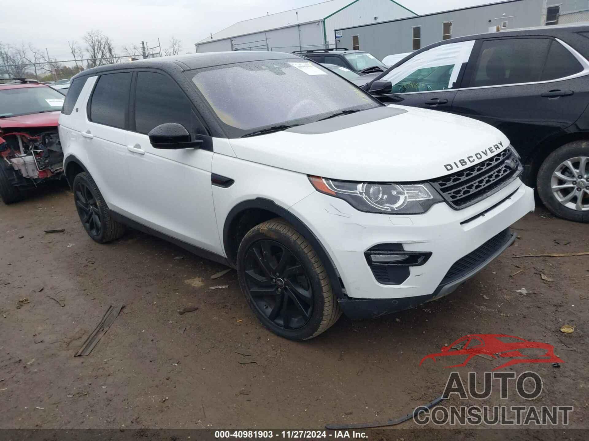 LAND ROVER DISCOVERY SPORT 2017 - SALCR2BG2HH715988