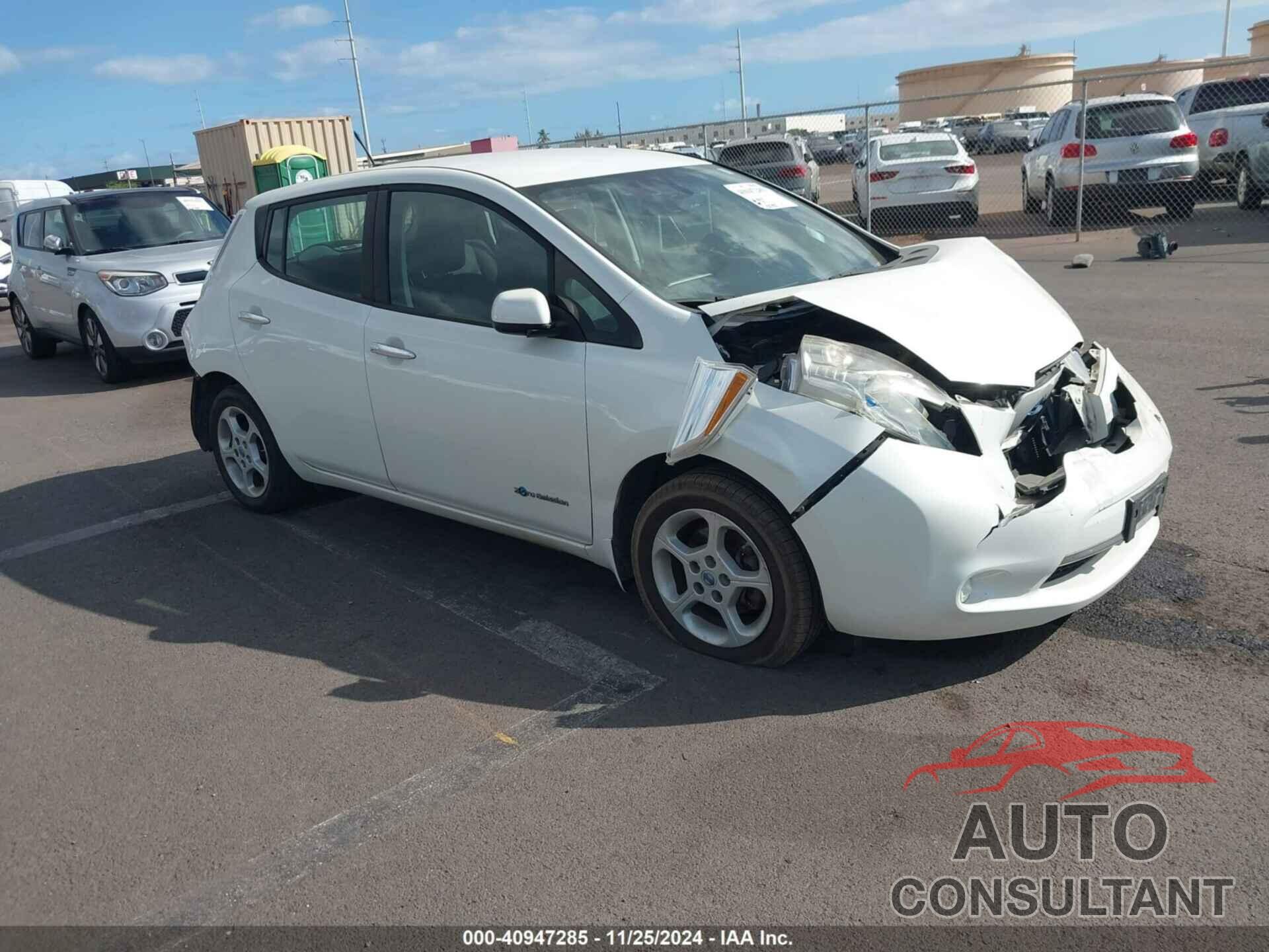 NISSAN LEAF 2013 - 1N4AZ0CP6DC406118