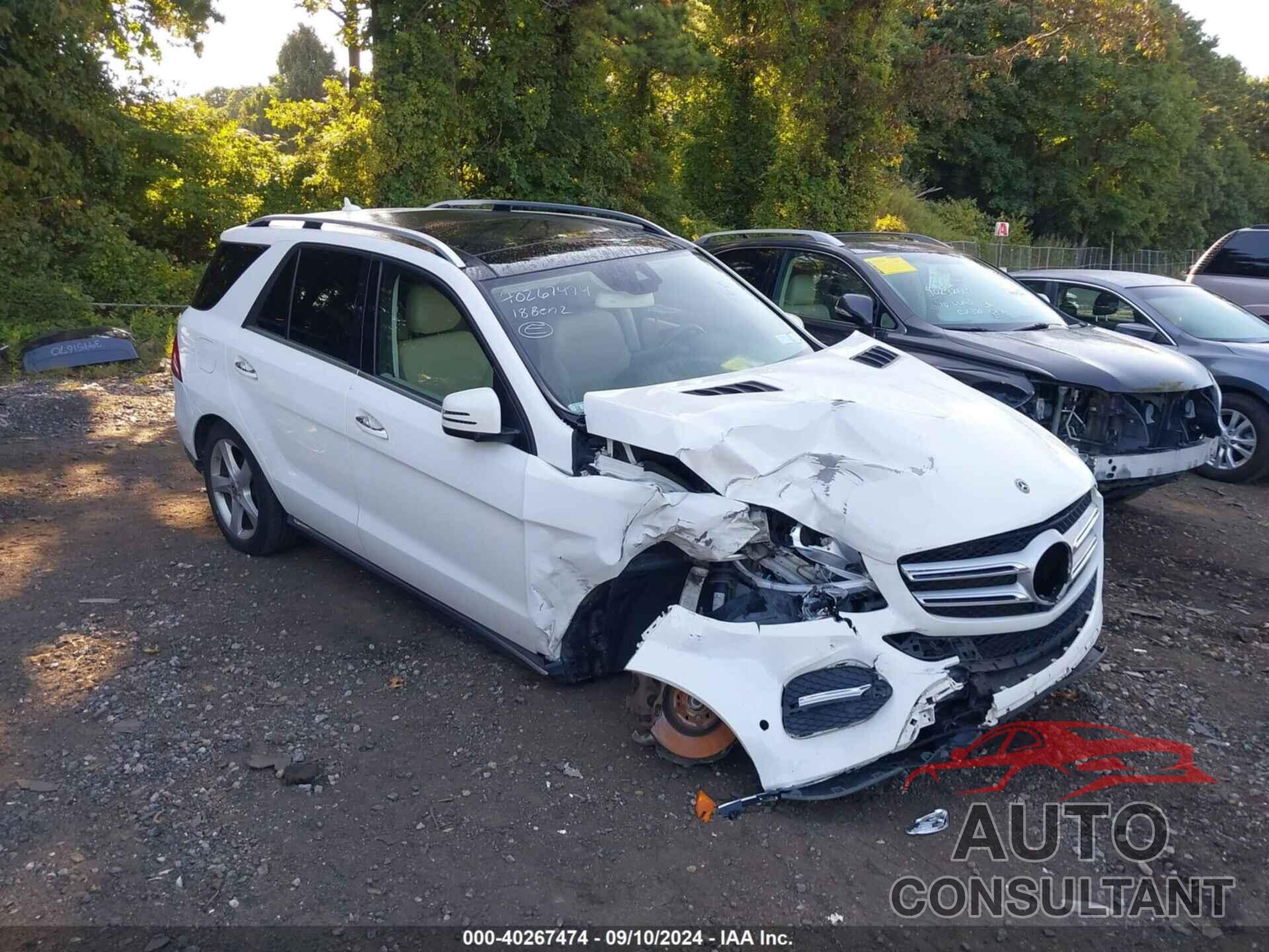MERCEDES-BENZ GLE 350 2018 - 4JGDA5HB7JB178961
