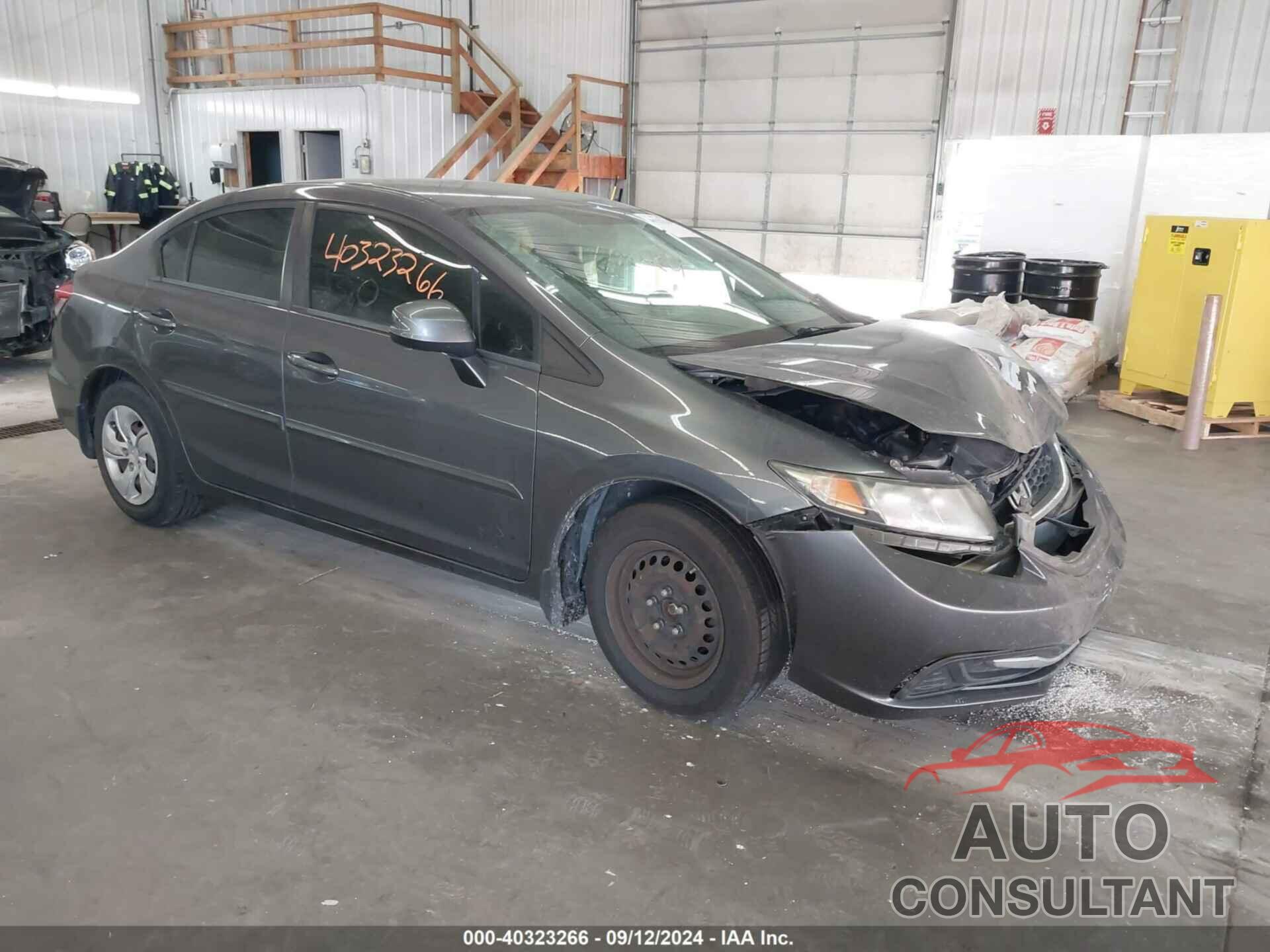 HONDA CIVIC 2013 - 2HGFB2F57DH548194