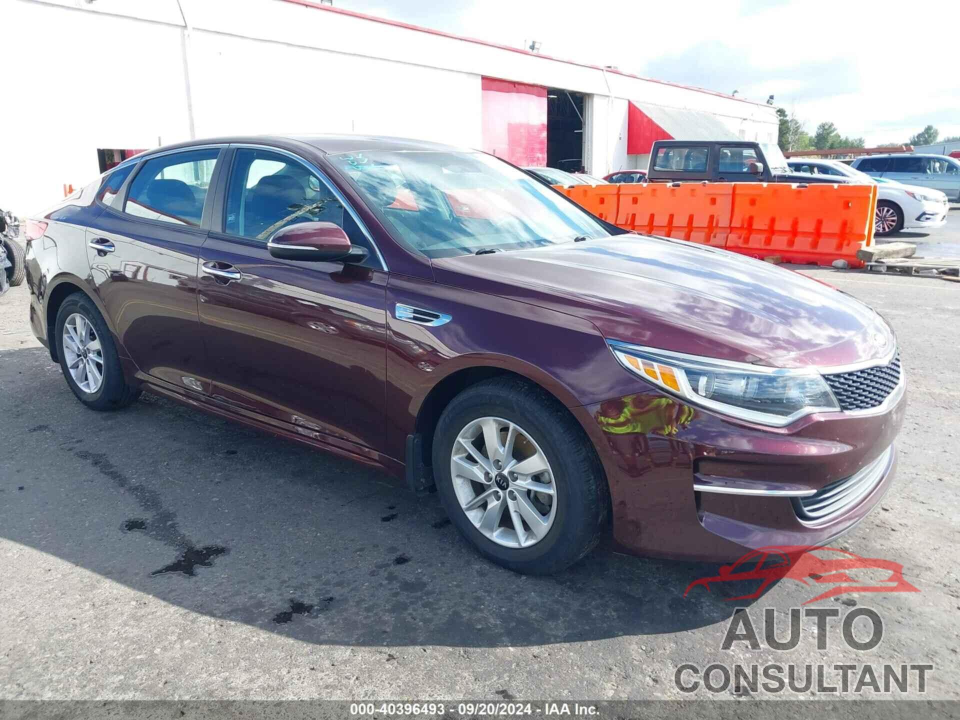 KIA OPTIMA 2018 - 5XXGT4L33JG219330
