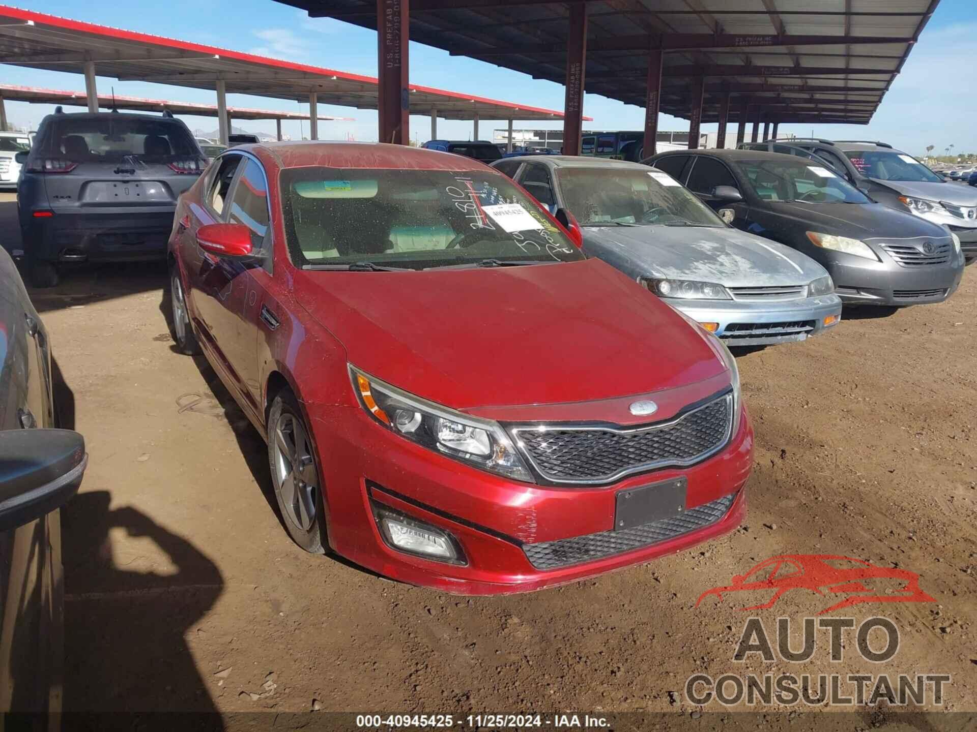KIA OPTIMA 2014 - 5XXGM4A71EG272682