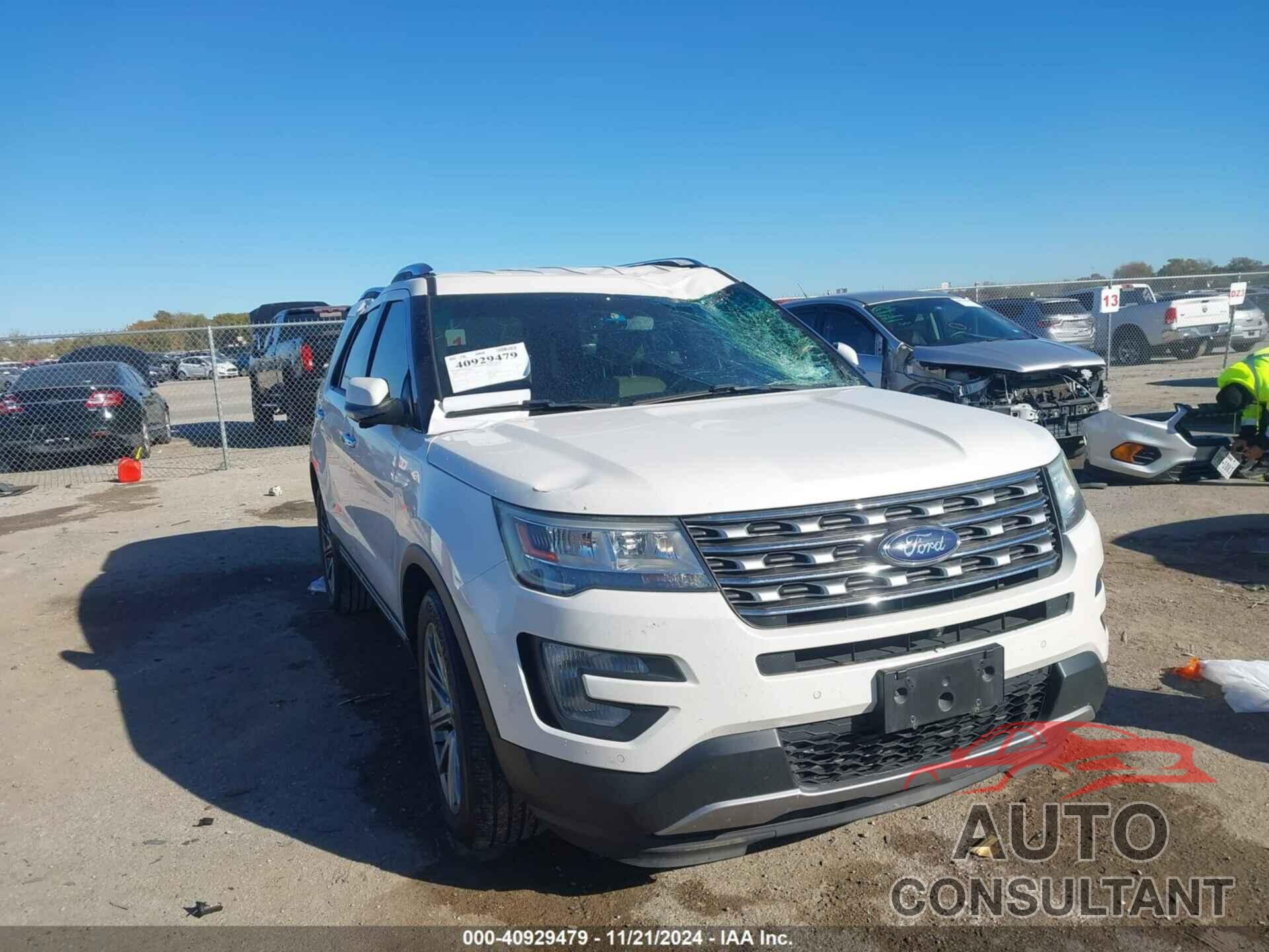 FORD EXPLORER 2016 - 1FM5K7F89GGC32776