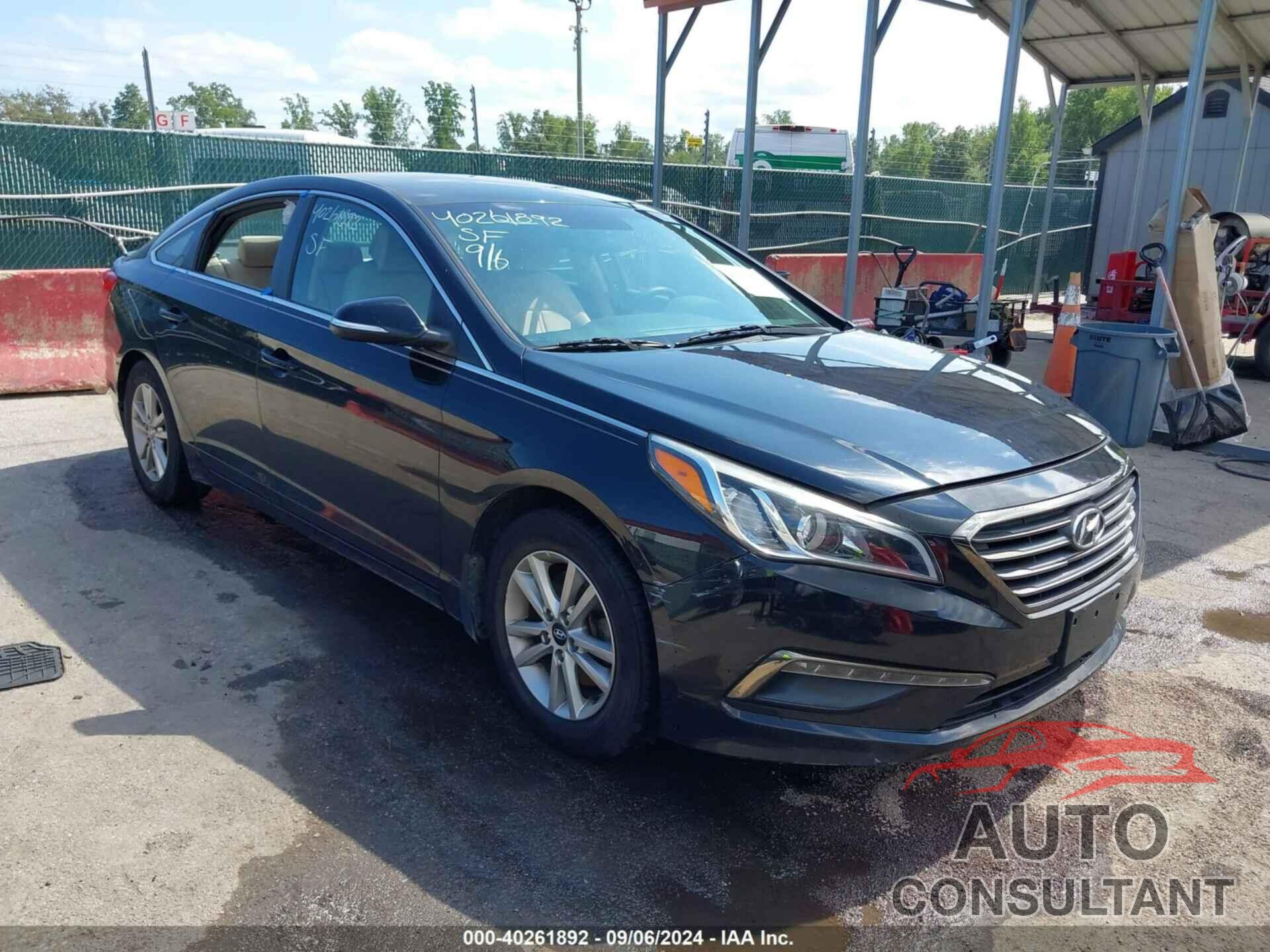 HYUNDAI SONATA 2016 - 5NPE24AA3GH430889