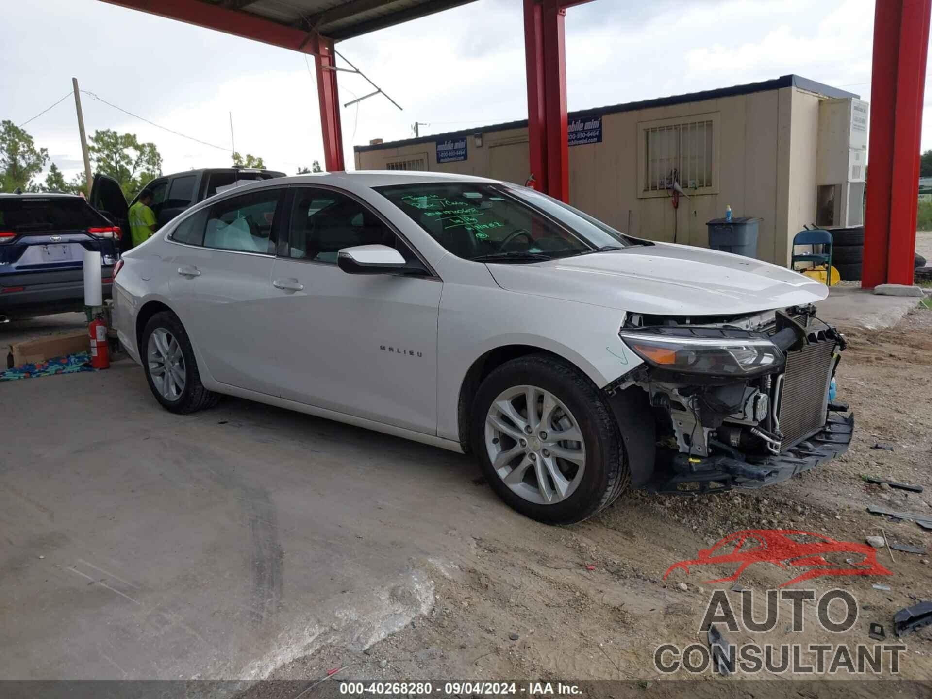 CHEVROLET MALIBU 2016 - 1G1ZE5ST0GF354677