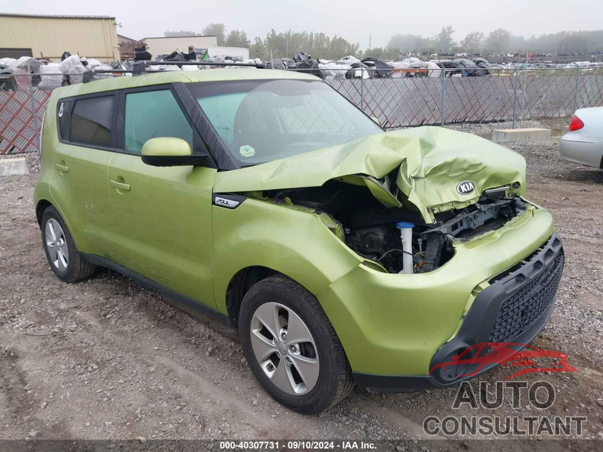 KIA SOUL 2016 - KNDJN2A23G7822665