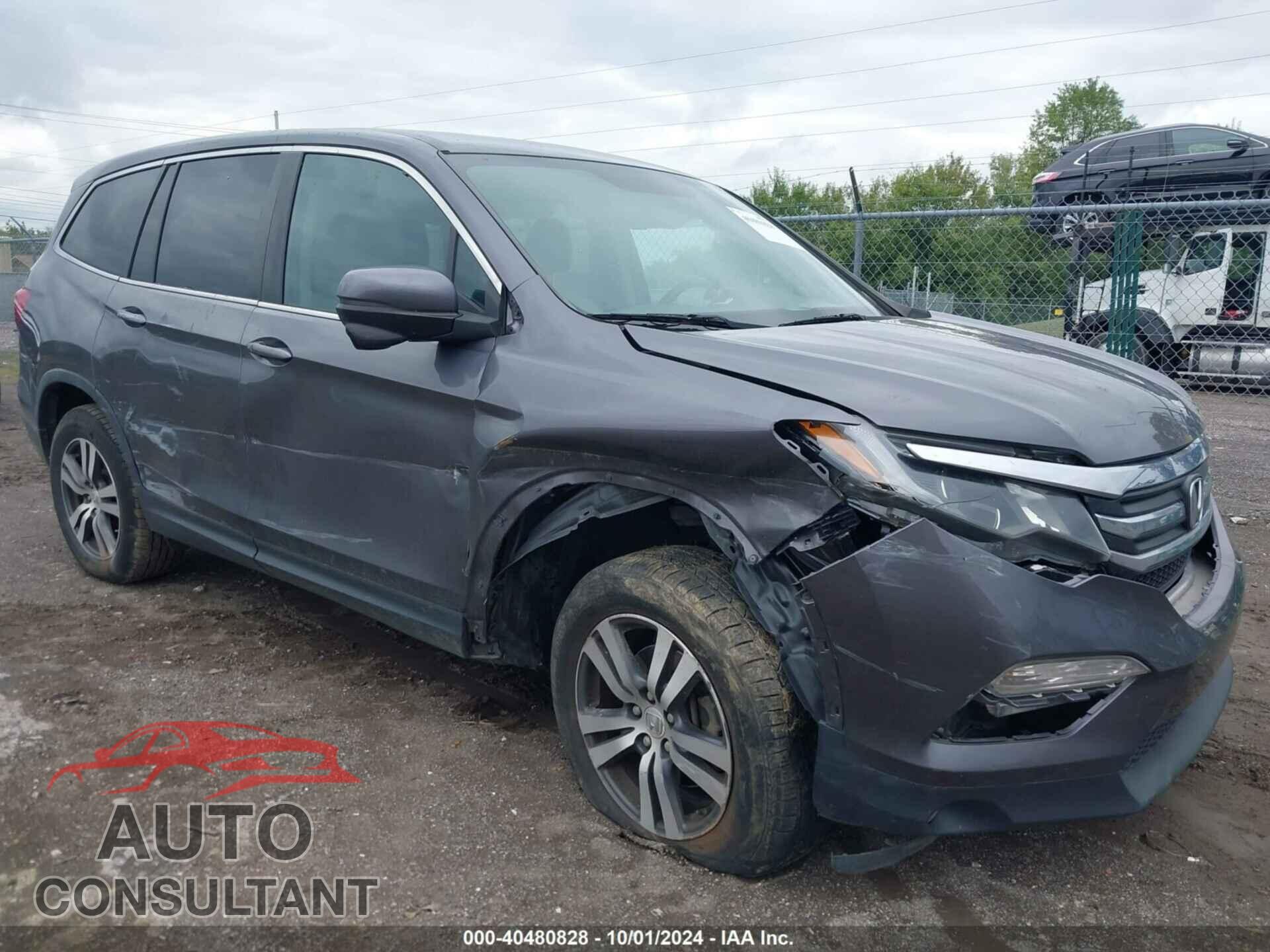 HONDA PILOT 2017 - 5FNYF6H55HB052659