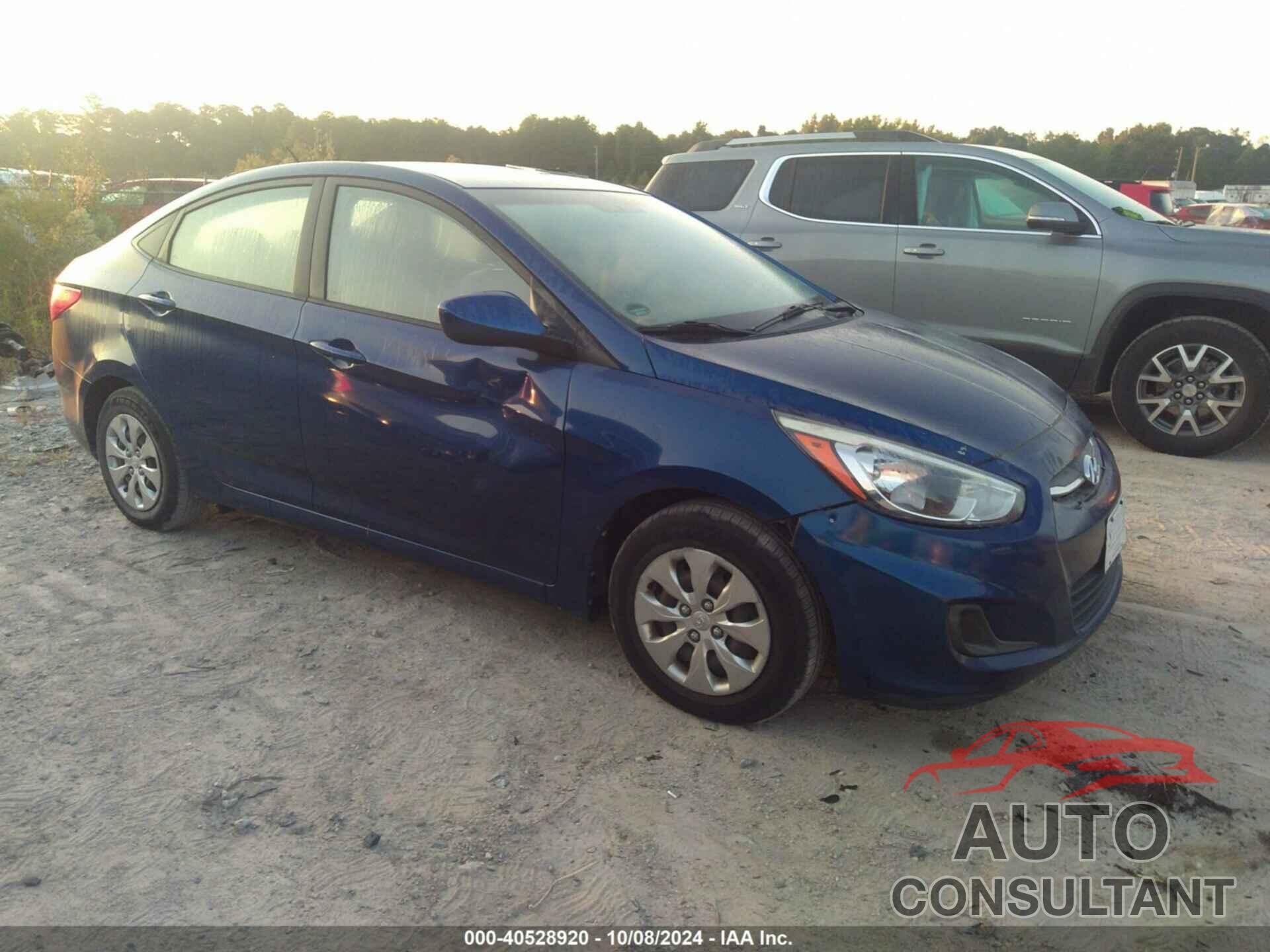 HYUNDAI ACCENT 2016 - KMHCT4AE7GU072916