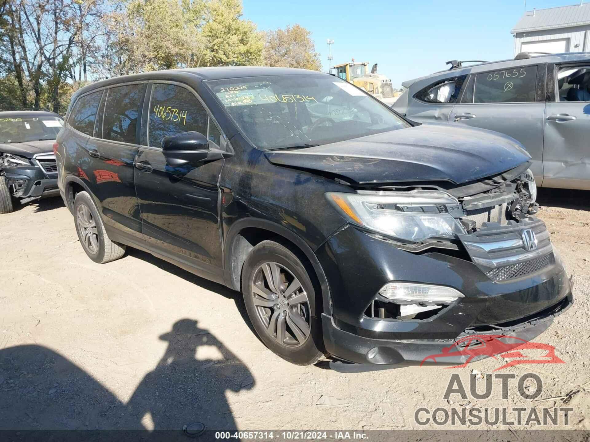 HONDA PILOT 2016 - 5FNYF6H56GB036341