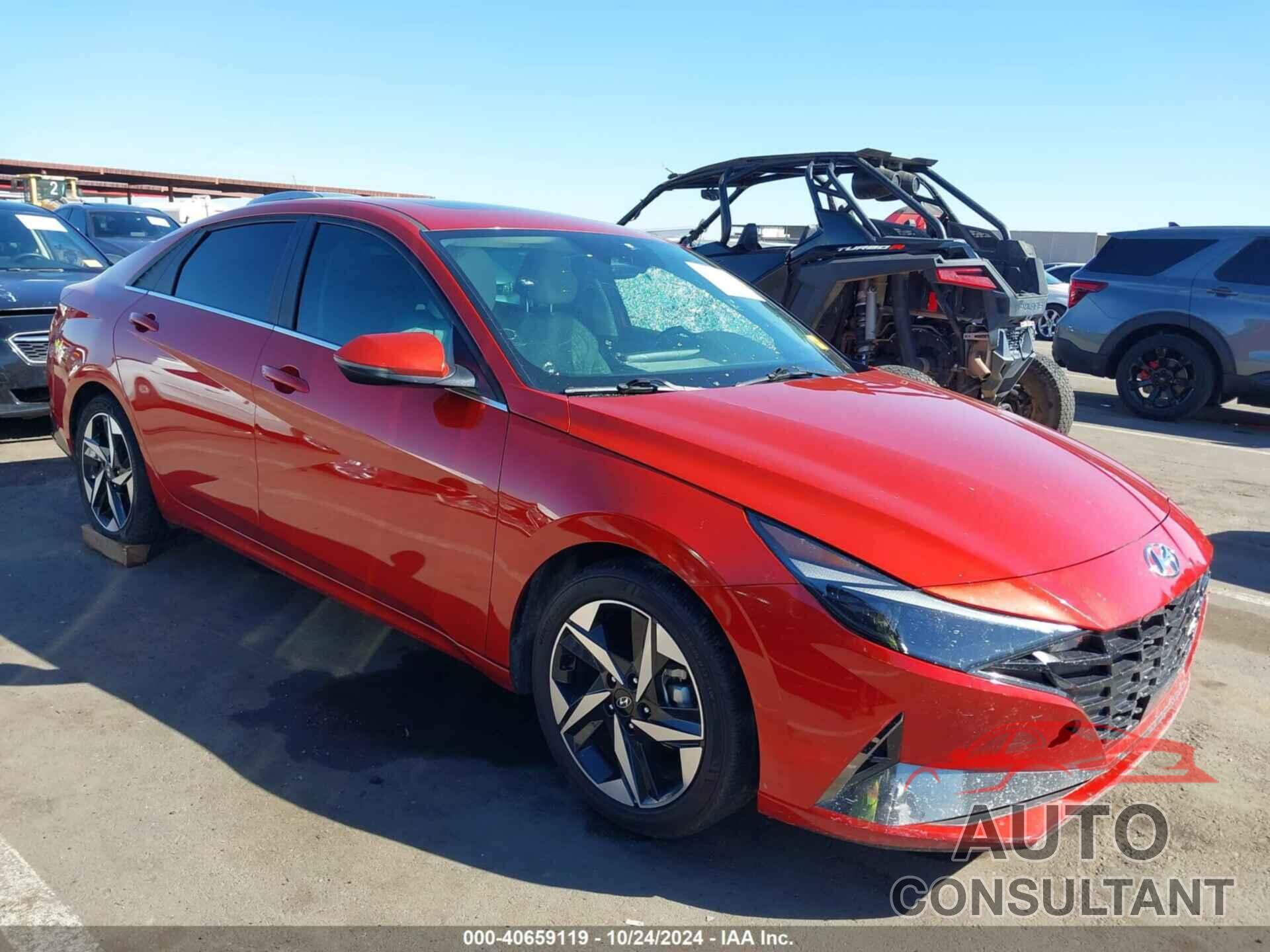 HYUNDAI ELANTRA 2021 - KMHLP4AG8MU198980