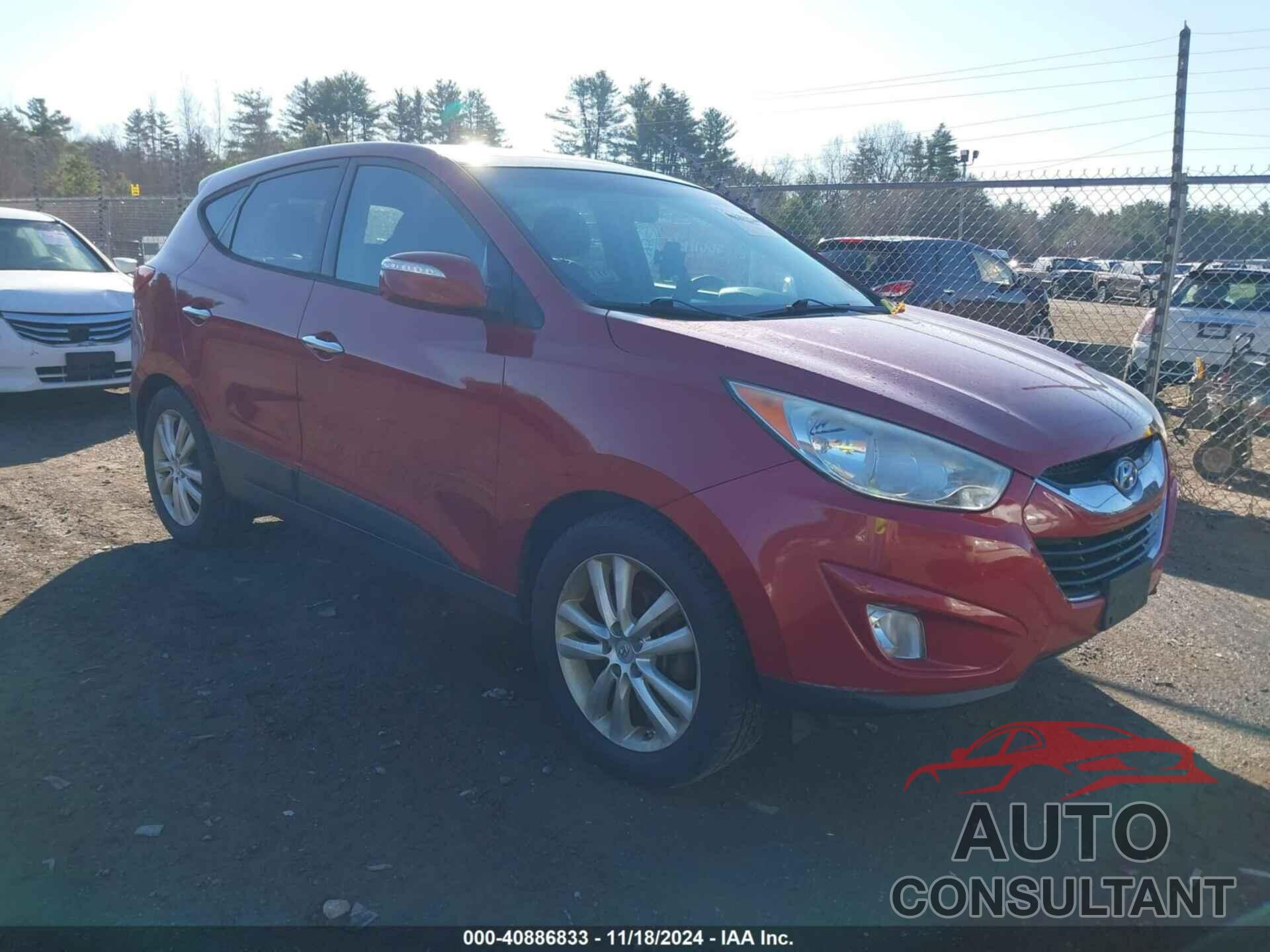 HYUNDAI TUCSON 2012 - KM8JUCAC5CU375393