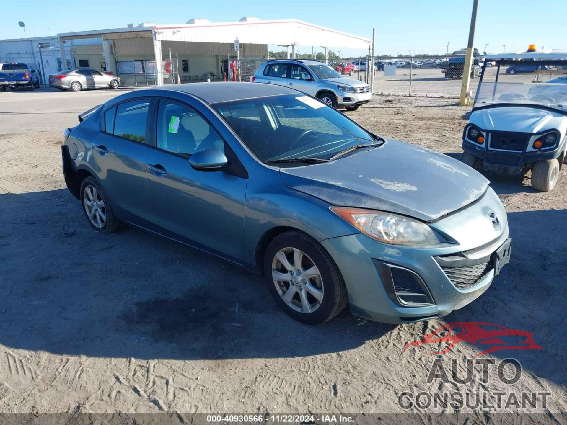 MAZDA MAZDA3 2011 - JM1BL1VG3B1441419