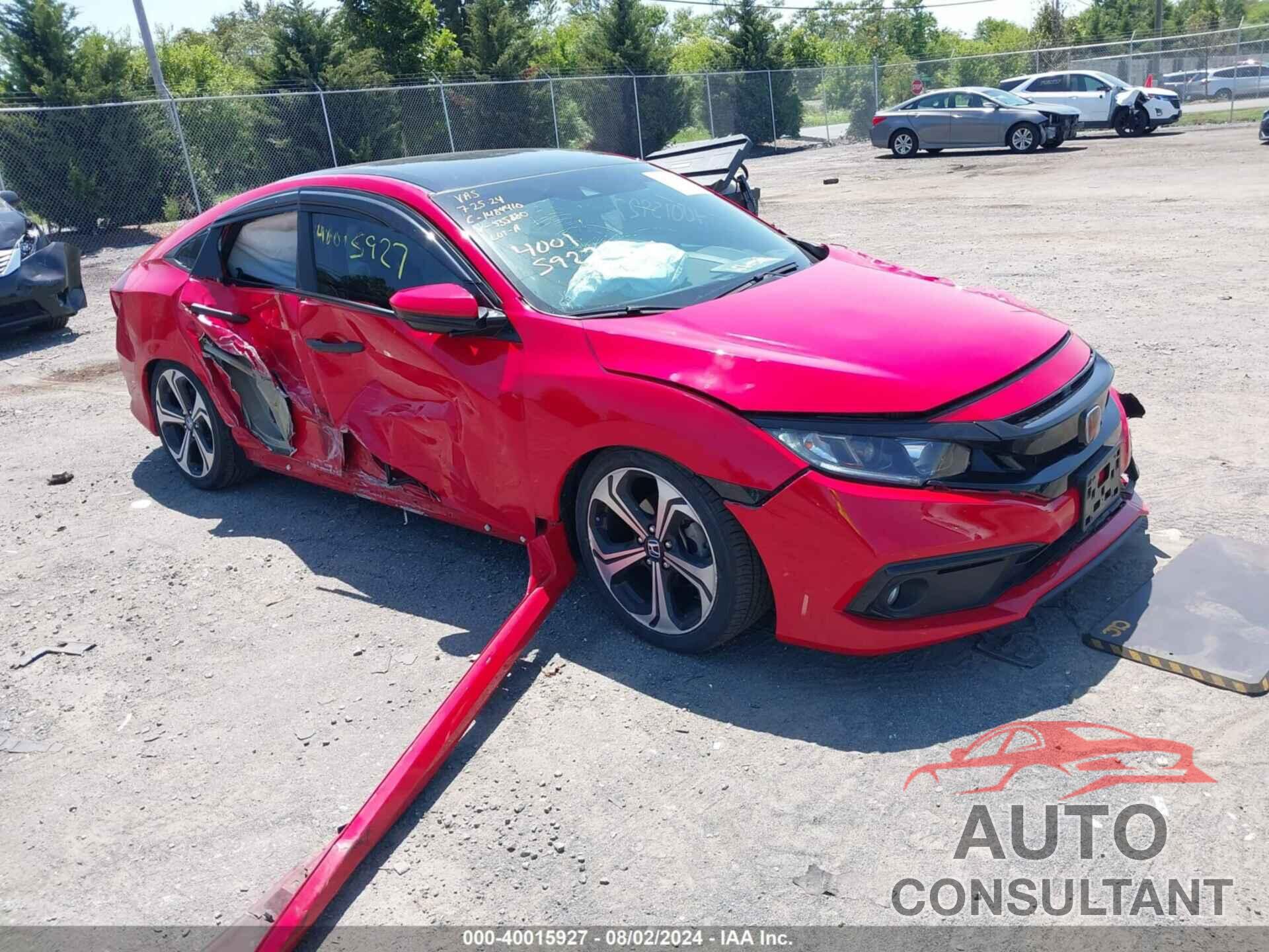 HONDA CIVIC 2021 - 2HGFC2F84MH535880
