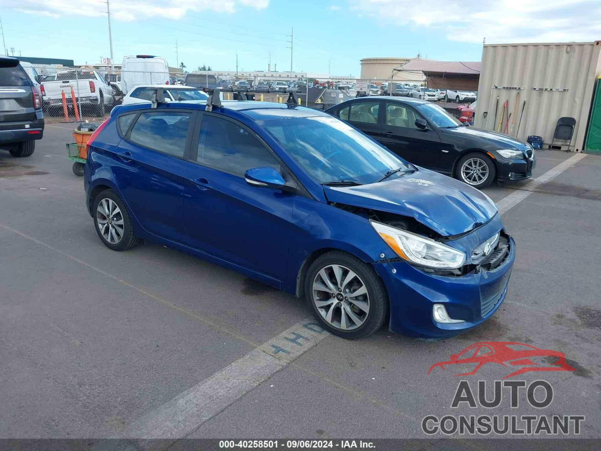 HYUNDAI ACCENT 2016 - KMHCU5AE0GU265444