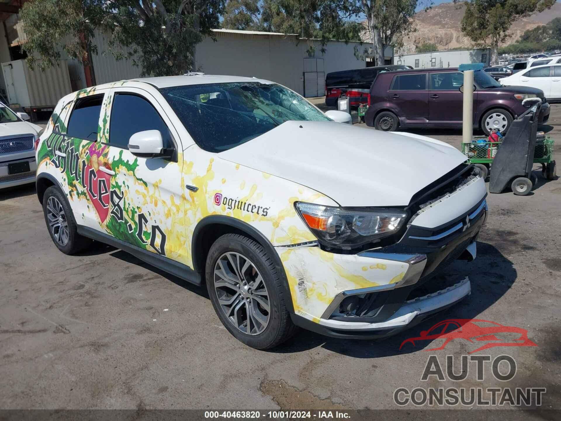 MITSUBISHI OUTLANDER SPORT 2018 - JA4AR3AU3JZ017492