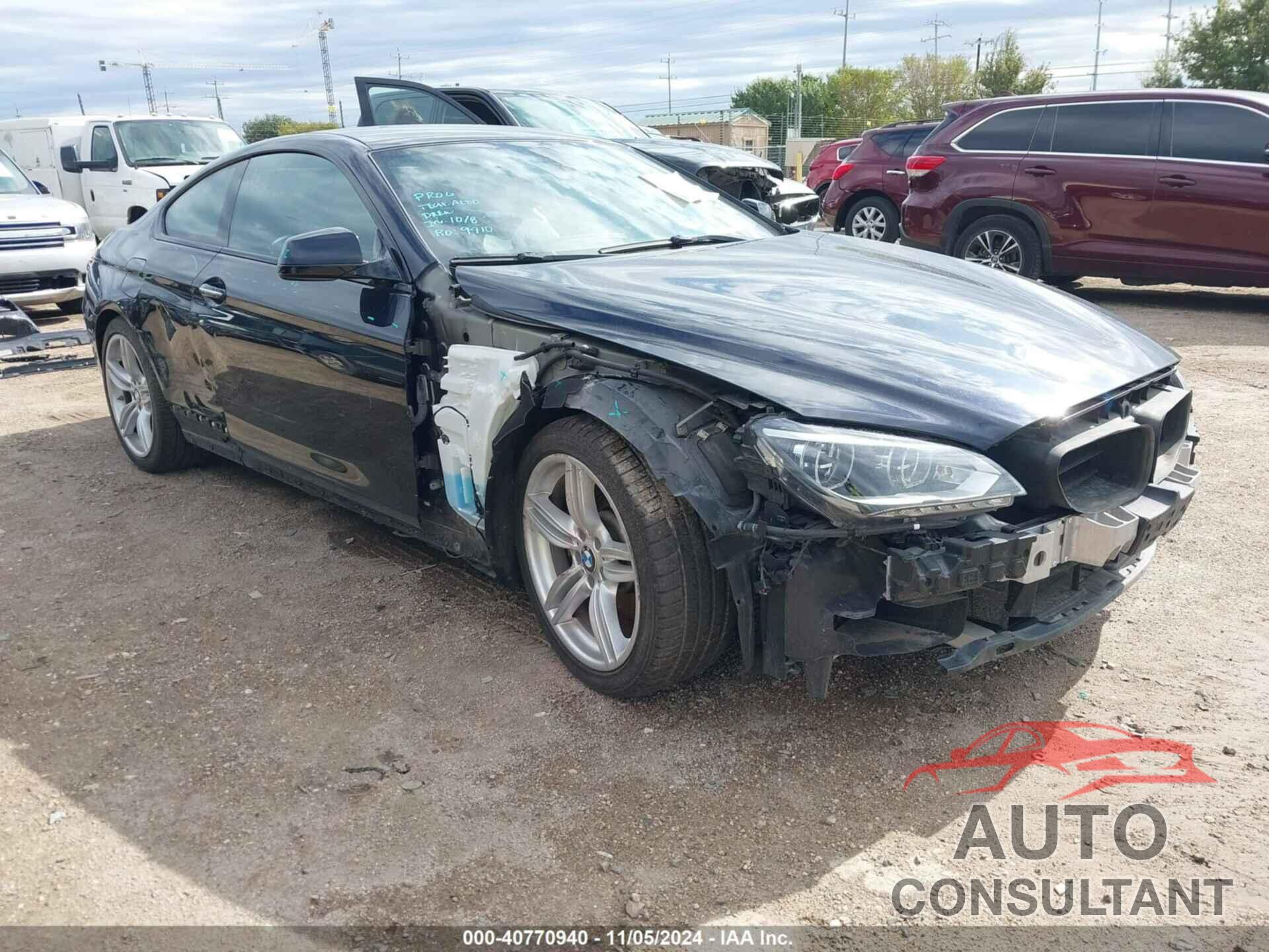 BMW 640I 2014 - WBALY1C50EDZ73511