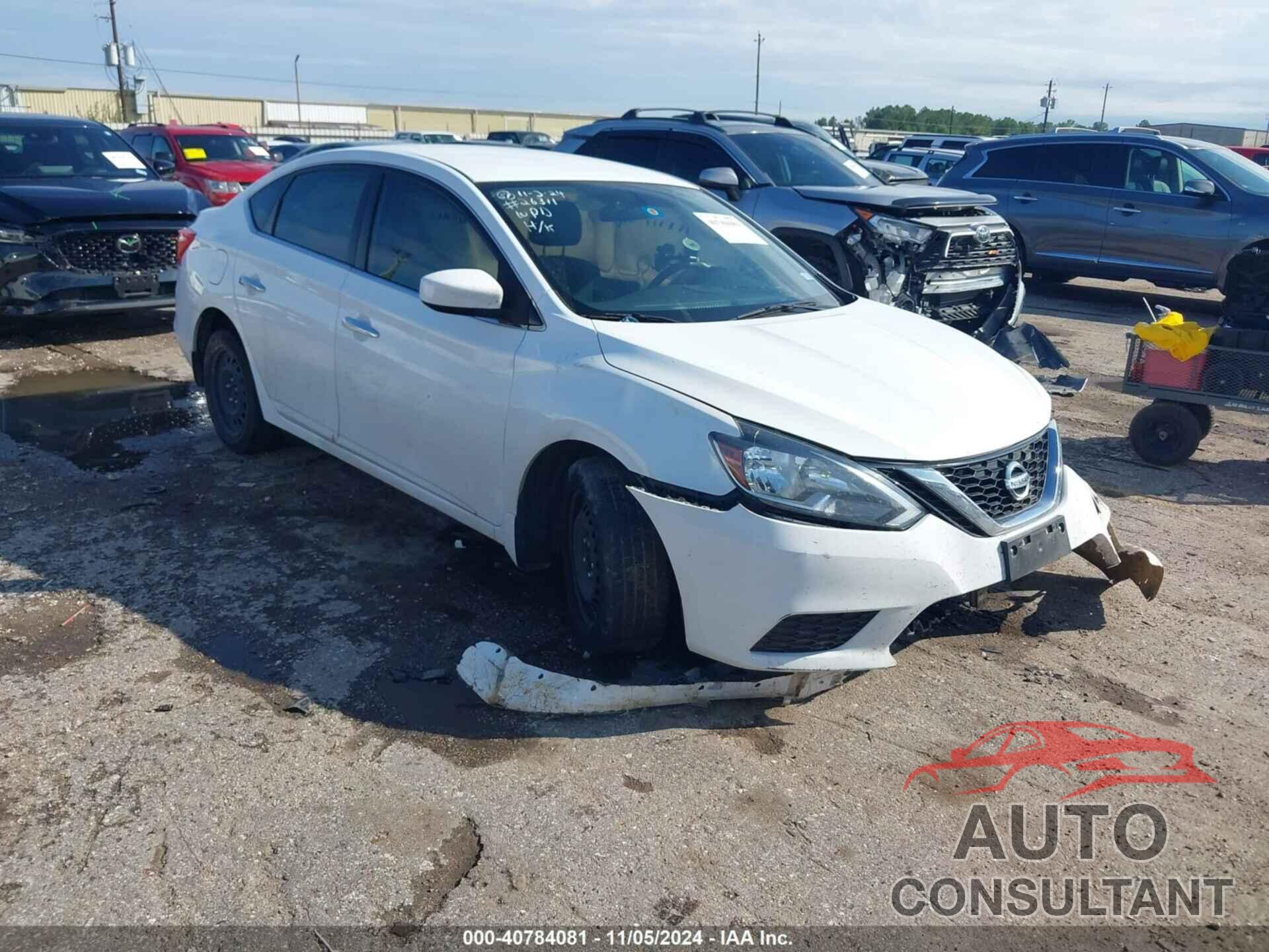 NISSAN SENTRA 2018 - 3N1AB7AP9JY342060