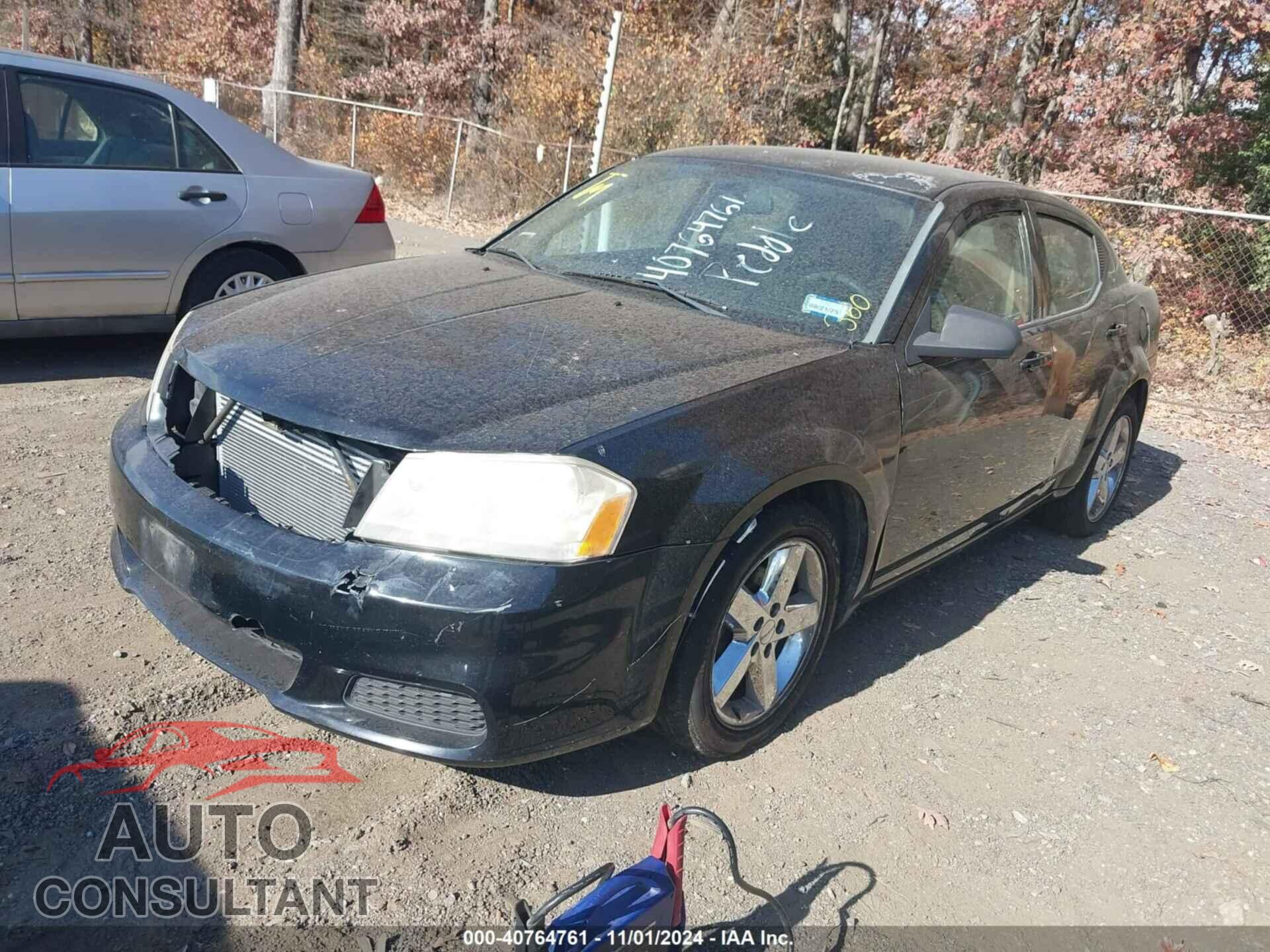 DODGE AVENGER 2013 - 1C3CDZAB6DN534719