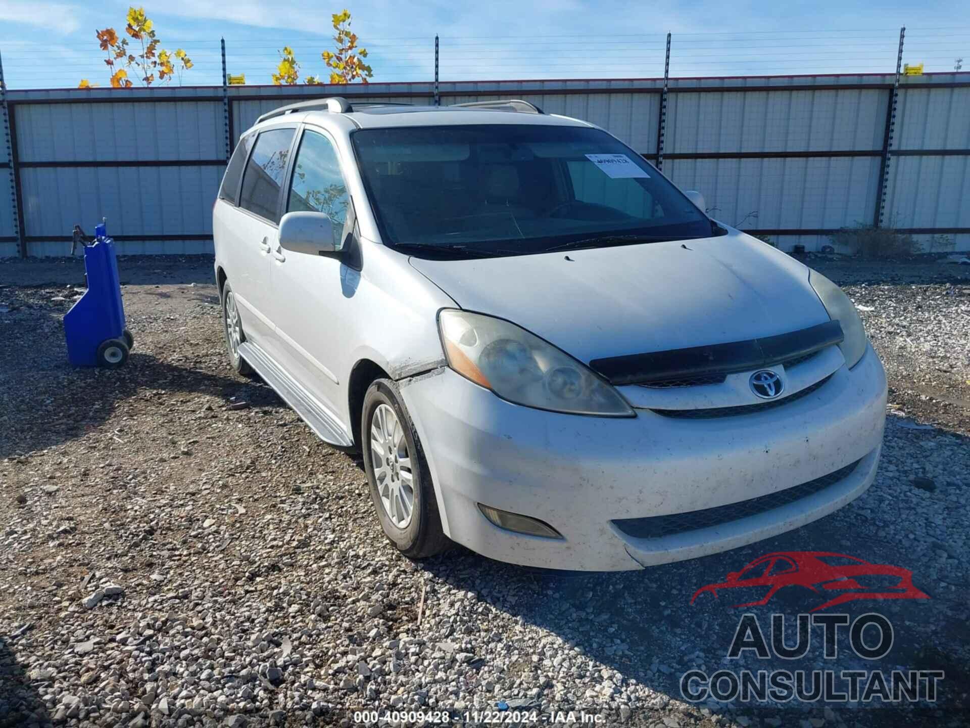 TOYOTA SIENNA 2009 - 5TDZK22C59S236965