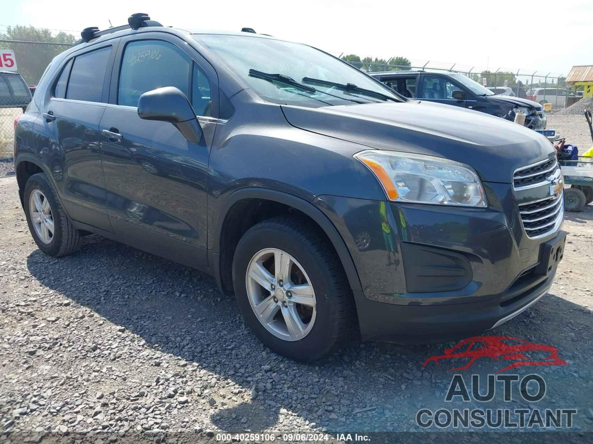 CHEVROLET TRAX 2016 - 3GNCJPSB8GL121445