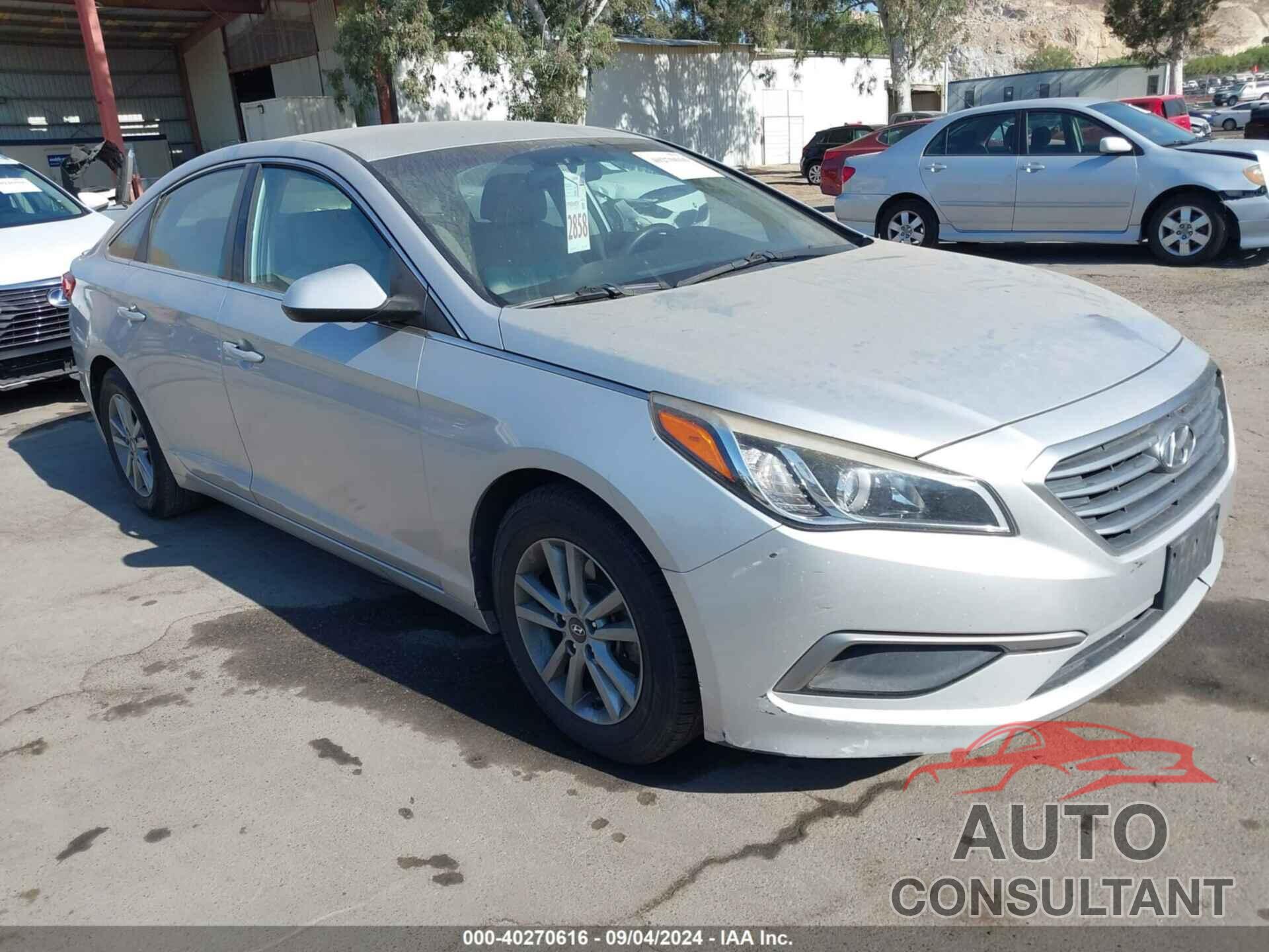 HYUNDAI SONATA 2017 - 5NPE24AF4HH442353