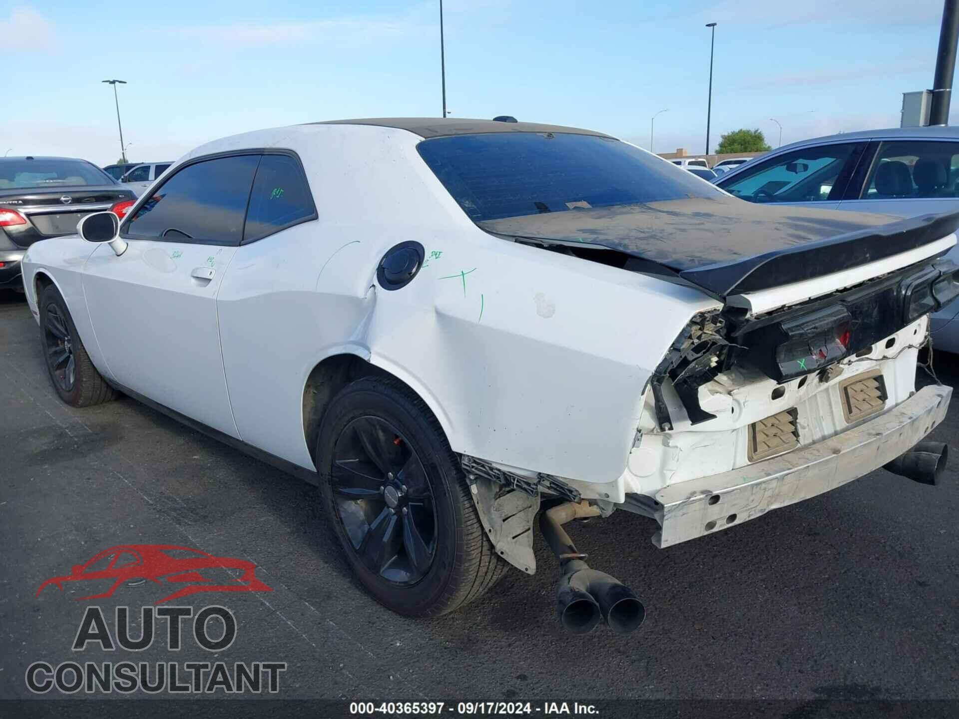DODGE CHALLENGER 2017 - 2C3CDZAG2HH658643