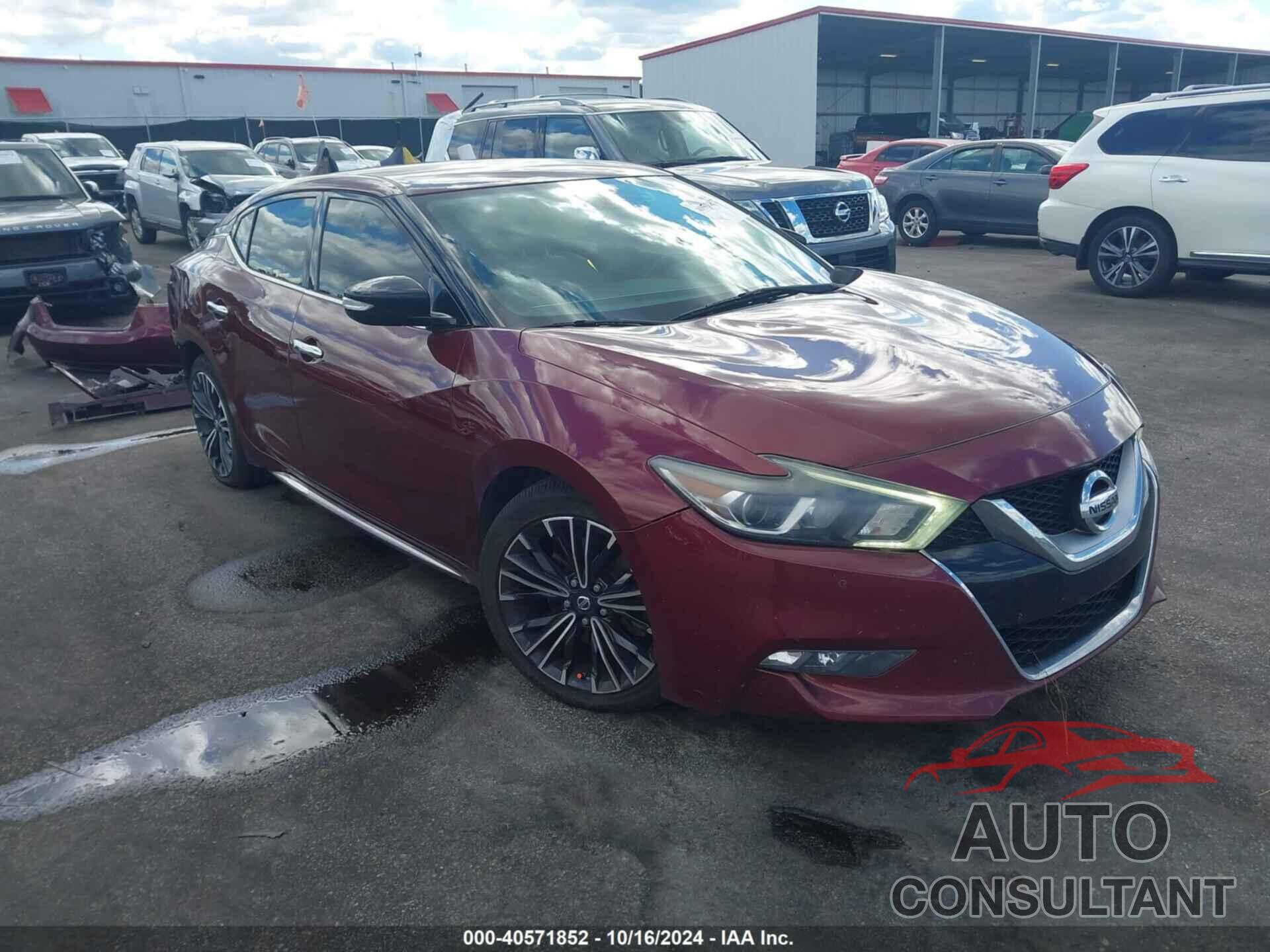 NISSAN MAXIMA 2017 - 1N4AA6AP9HC398650